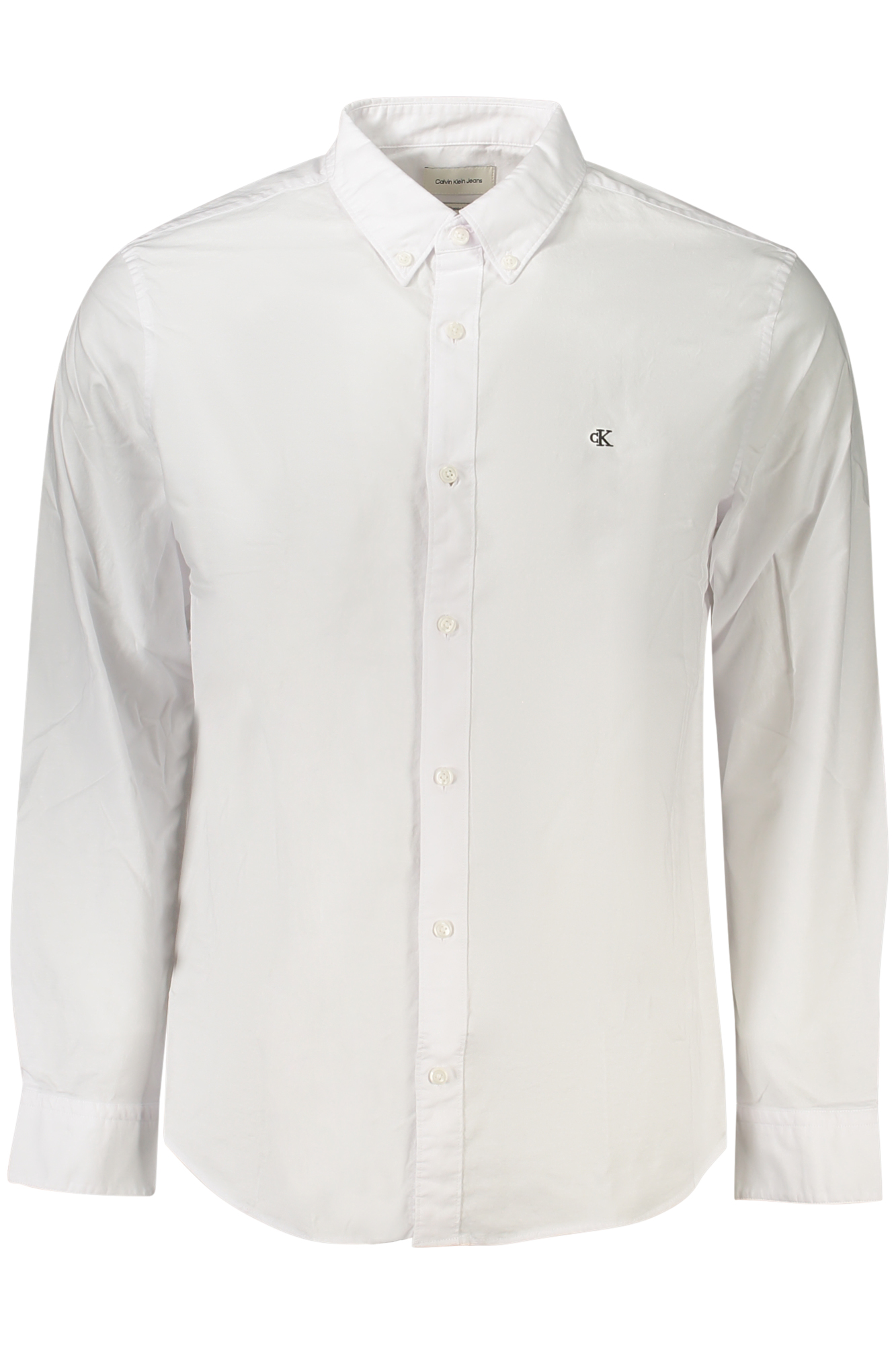 CALVIN KLEIN MEN LONG-SLEEVED SHIRT WHITE CALVIN KLEIN MEN LONG-SLEEVED SHIRT WHITE