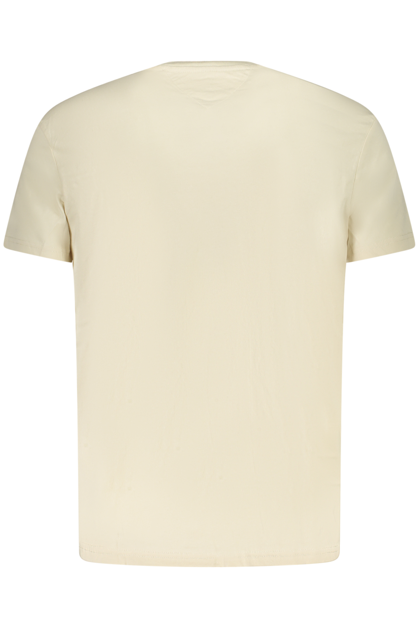 TOMMY HILFIGER MEN SHORT-SLEEVE T-SHIRT BEIGE