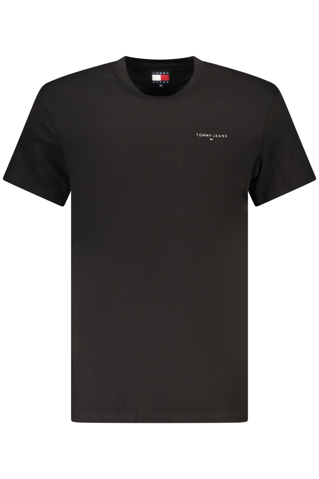 TOMMY HILFIGER MEN SHORT-SLEEVE T-SHIRT BLACK TOMMY HILFIGER MEN SHORT-SLEEVE T-SHIRT BLACK
