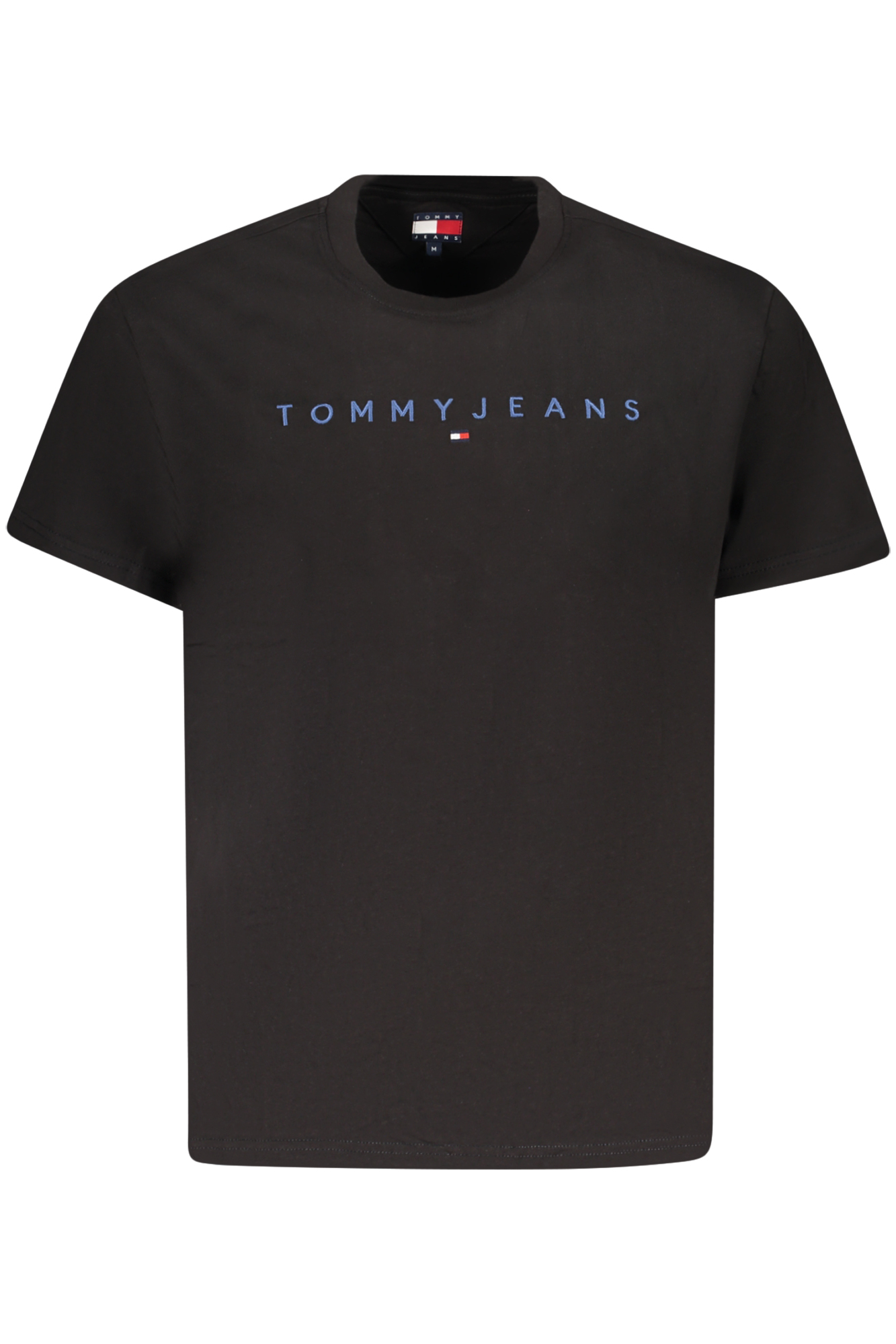 TOMMY HILFIGER MEN SHORT-SLEEVE T-SHIRT BLACK TOMMY HILFIGER MEN SHORT-SLEEVE T-SHIRT BLACK