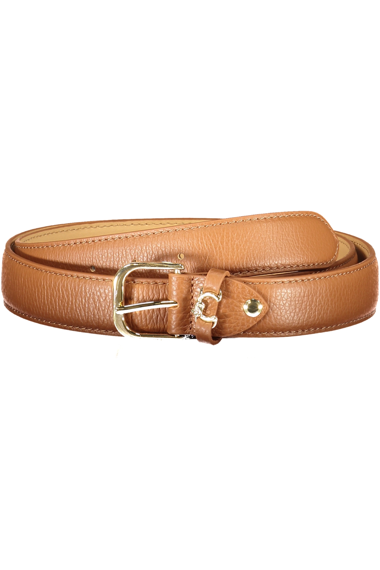 COCCINELLE WOMEN LEATHER BELT BROWN COCCINELLE WOMEN LEATHER BELT BROWN