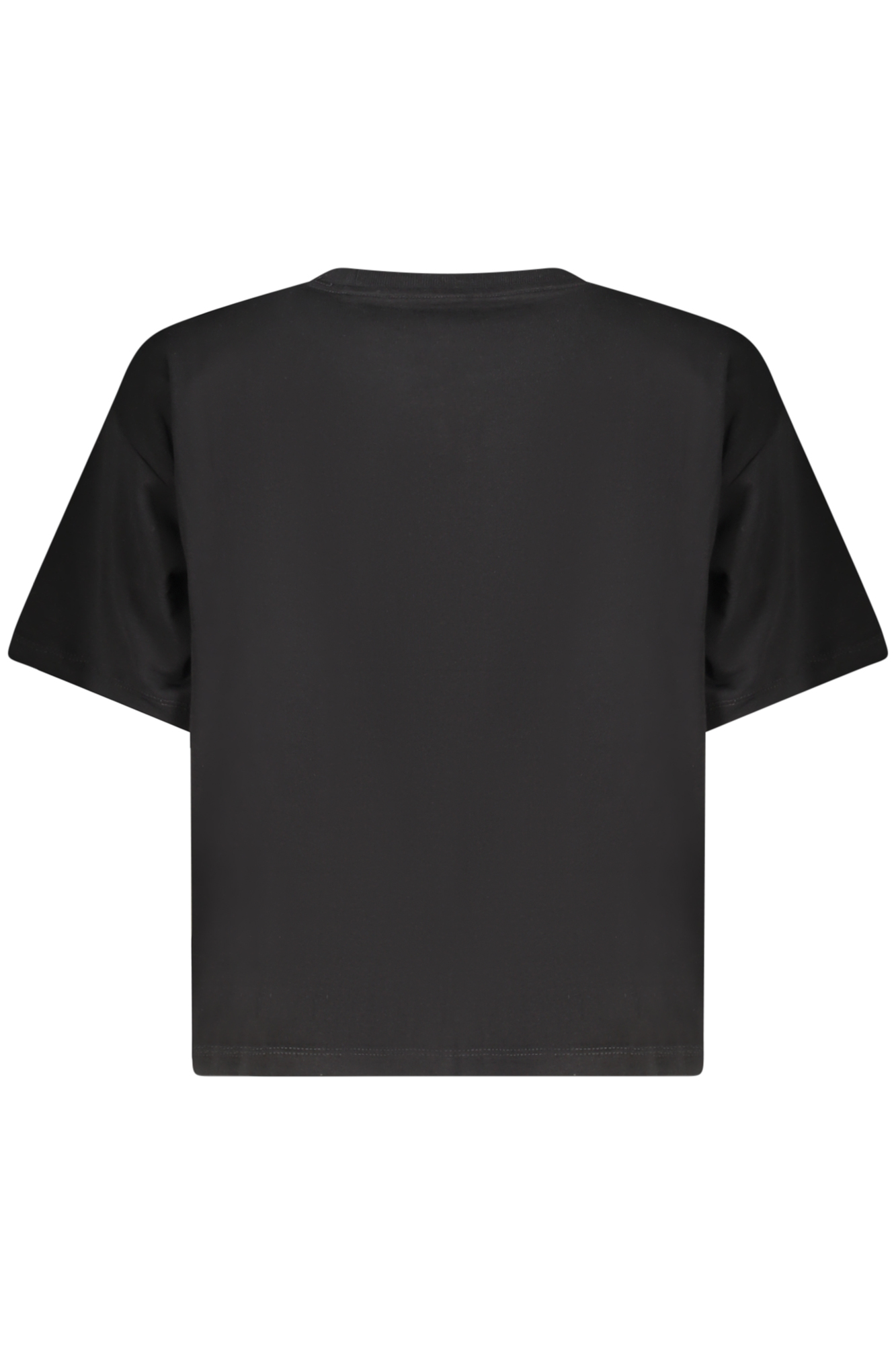 GUESS JEANS WOMEN SHORT-SLEEVED T-SHIRT BLACK