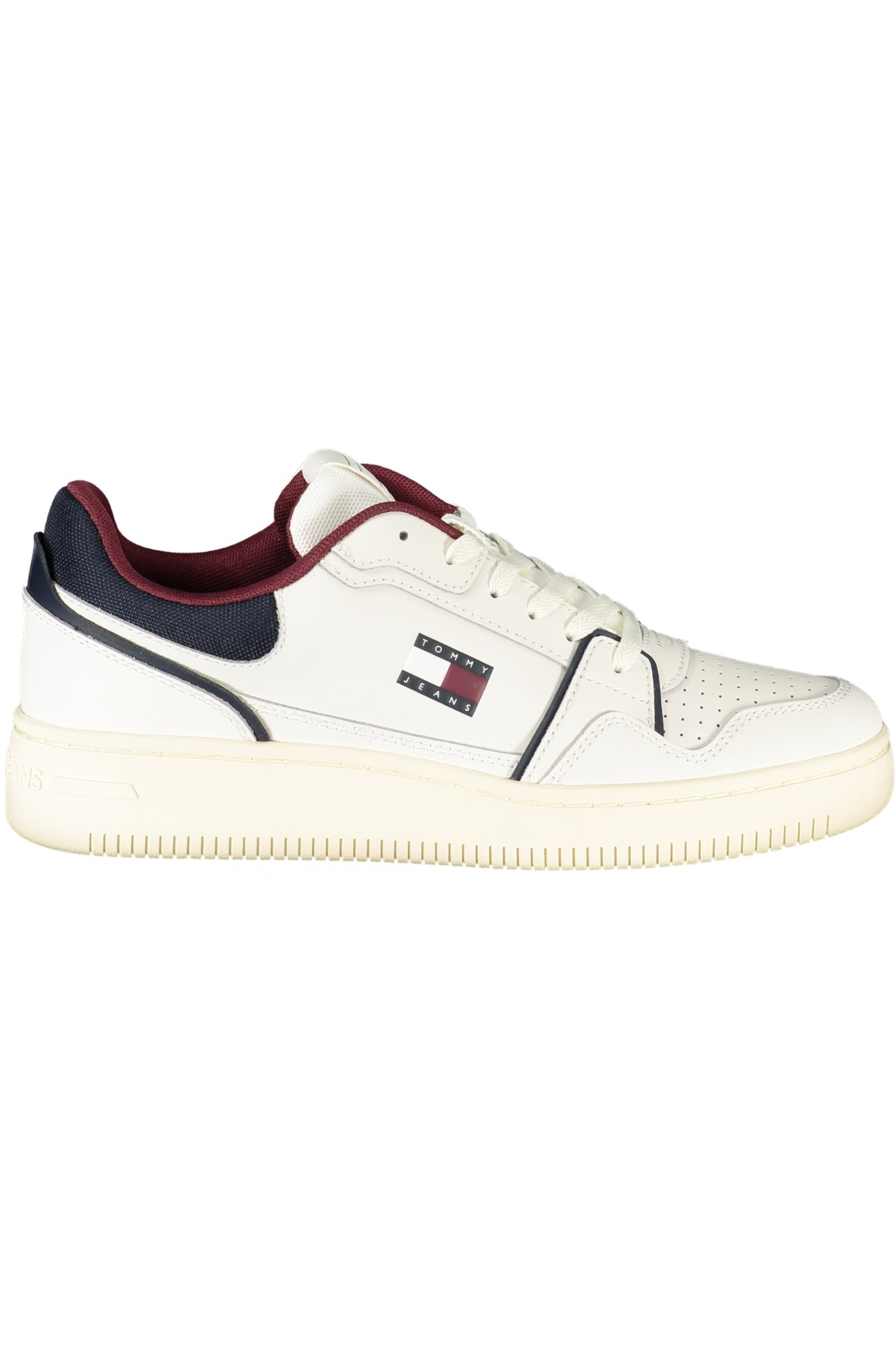 TOMMY HILFIGER MEN WHITE SPORTS SHOES TOMMY HILFIGER MEN WHITE SPORTS SHOES