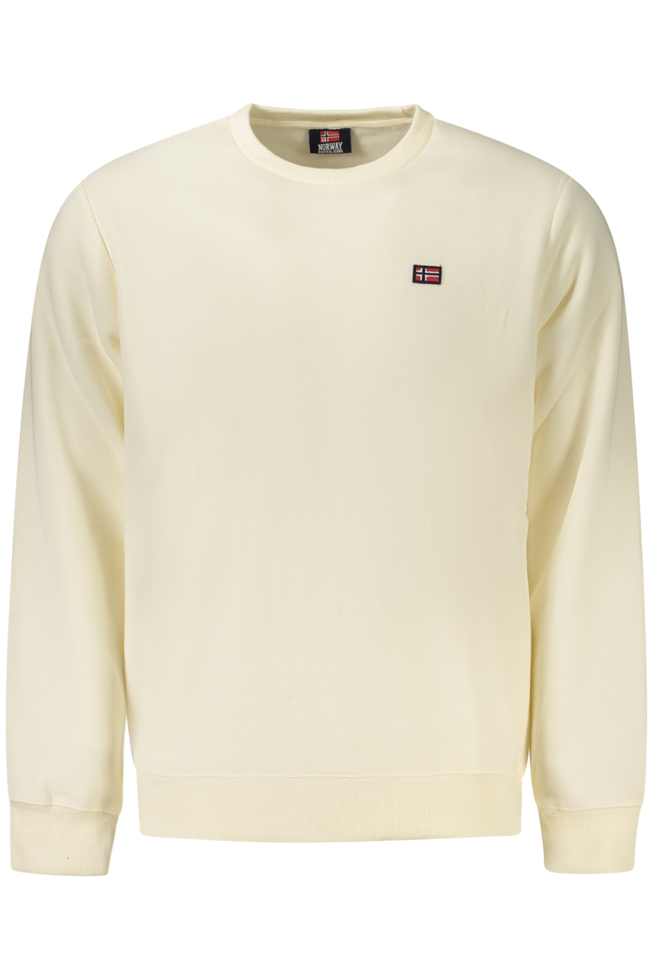 NORWAY 1963 MEN WHITE ZIP-UP SWEATSHIRT