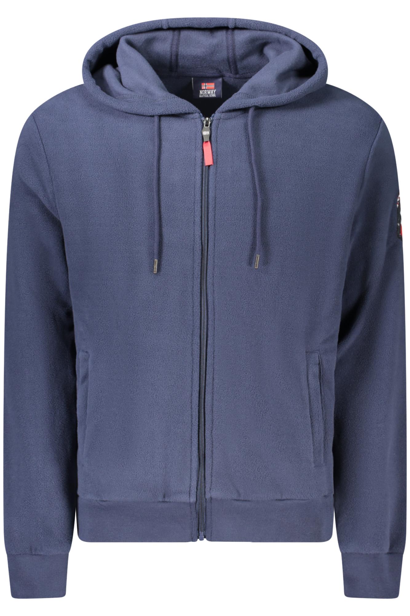 NORWAY 1963 MEN BLUE ZIP-UP SWEATSHIRT NORWAY 1963 MEN BLUE ZIP-UP SWEATSHIRT