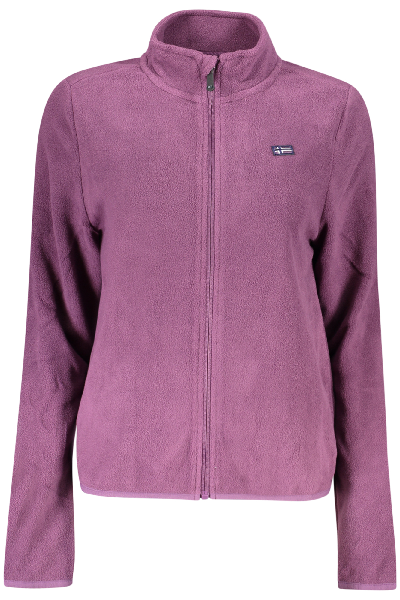 NORWAY 1963 WOMEN PURPLE ZIP-UP SWEATSHIRT