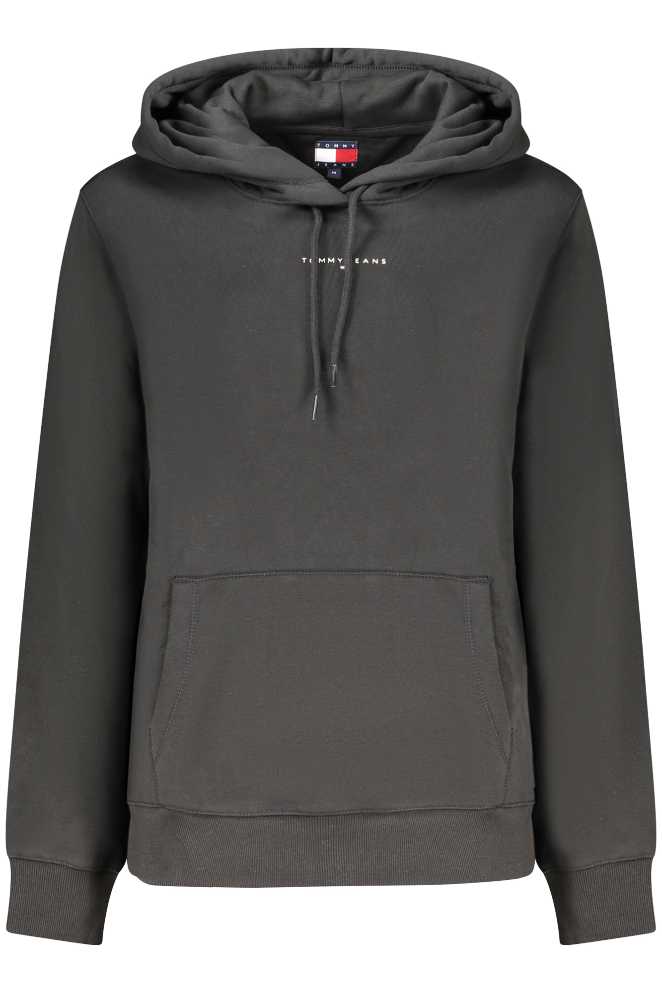 TOMMY HILFIGER WOMEN BLACK ZIP-UP SWEATSHIRT