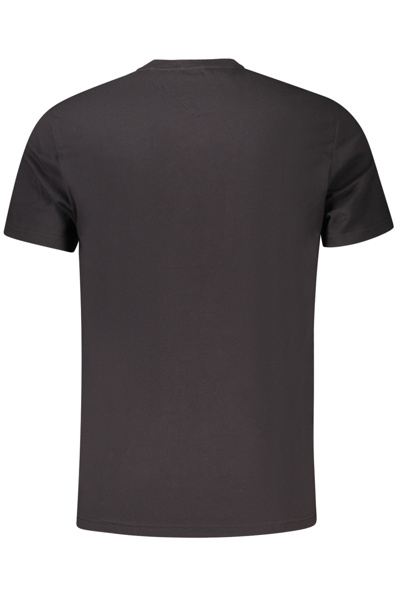 TOMMY HILFIGER MEN SHORT-SLEEVE T-SHIRT BLACK