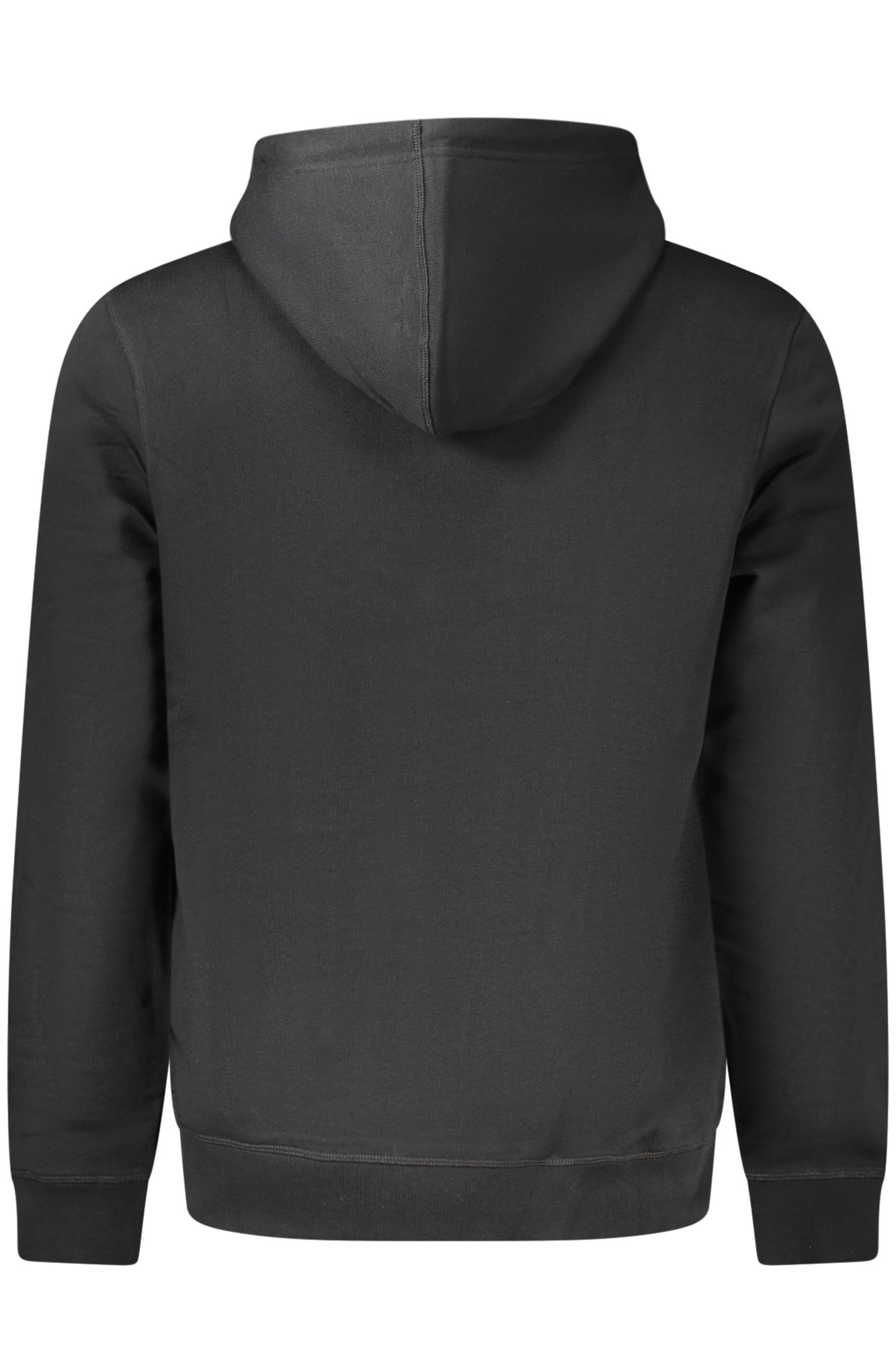 BOSS MEN BLACK ZIP-UP SWEATSHIRT