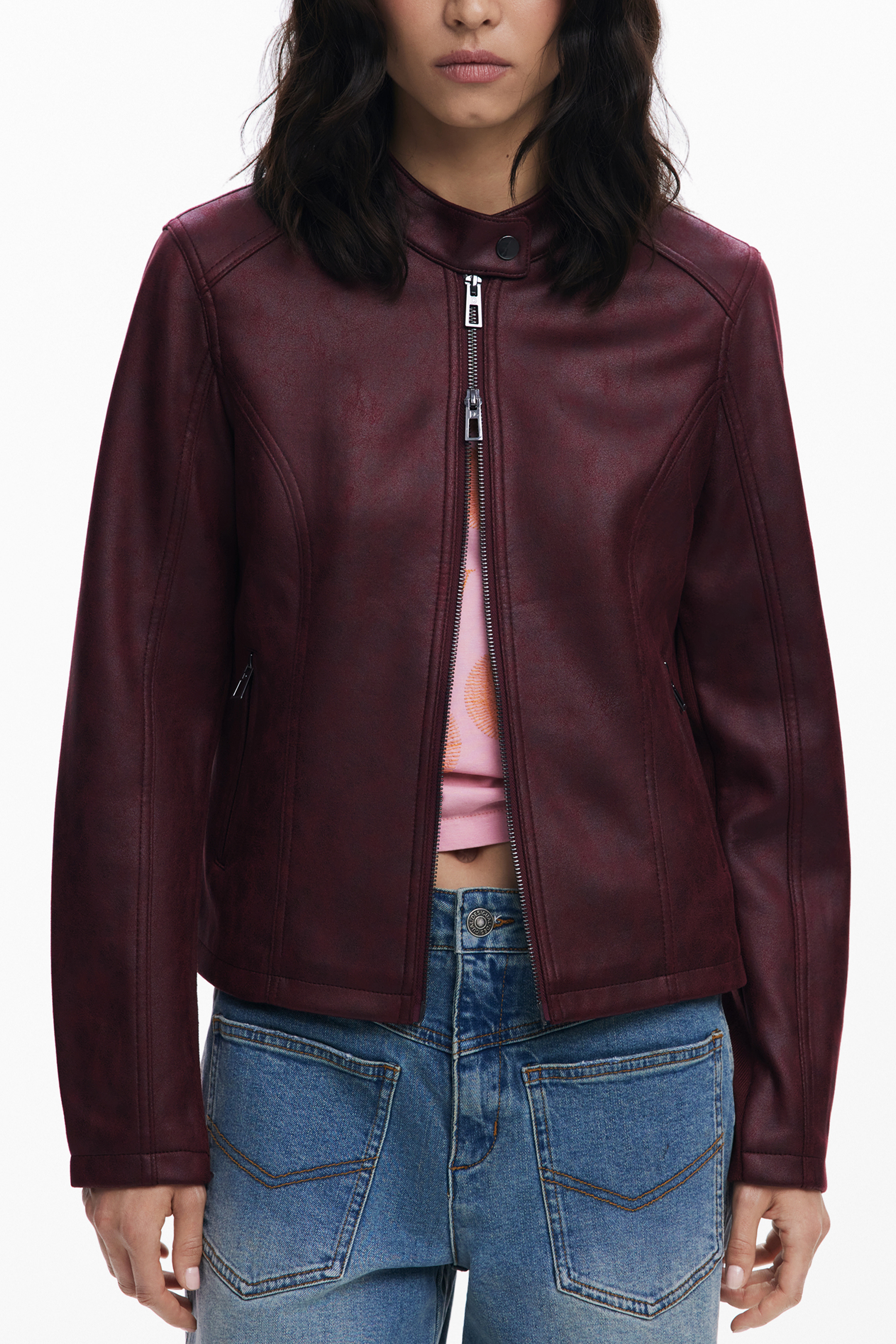 DESIGUAL WOMEN RED JACKET