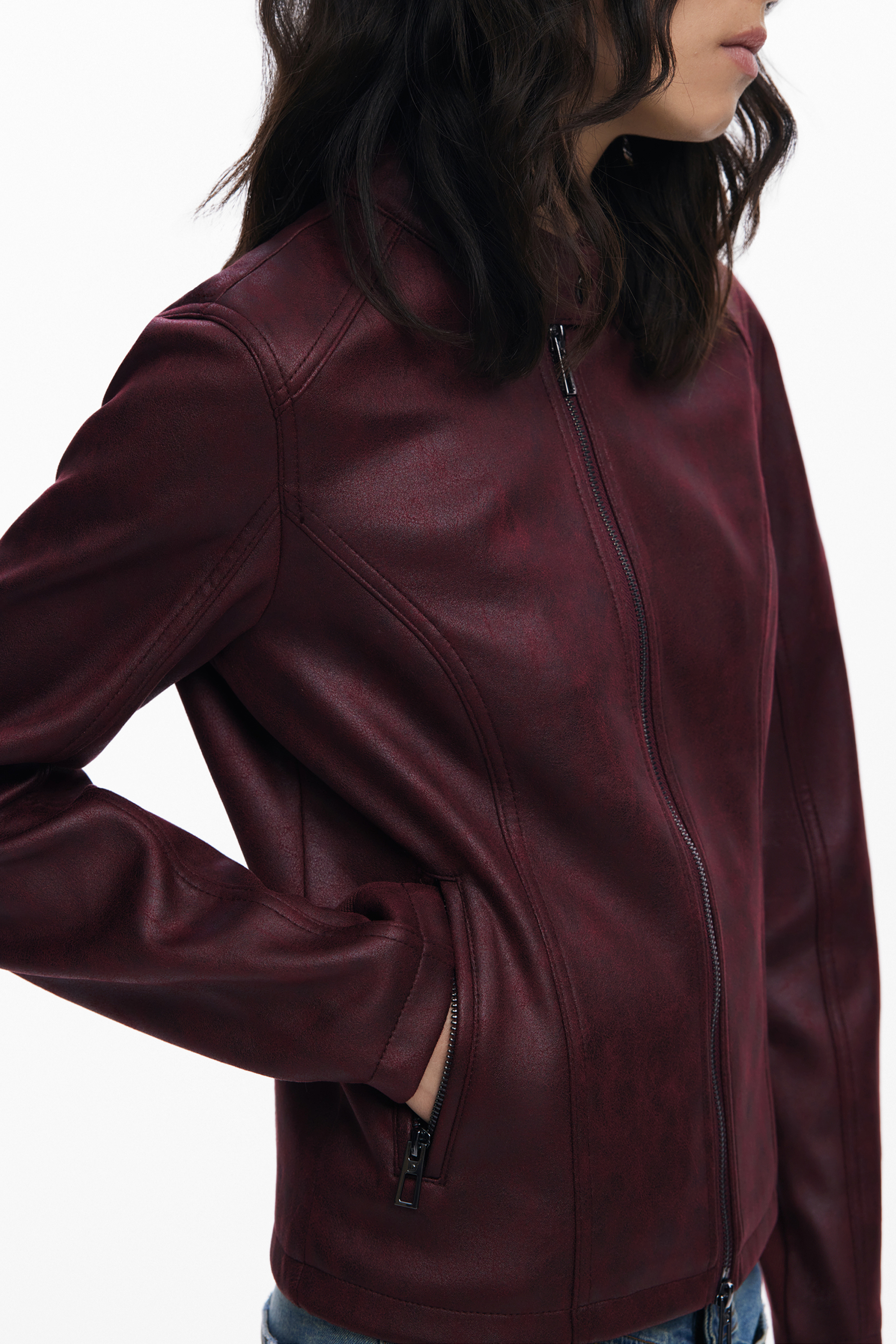 DESIGUAL WOMEN RED JACKET