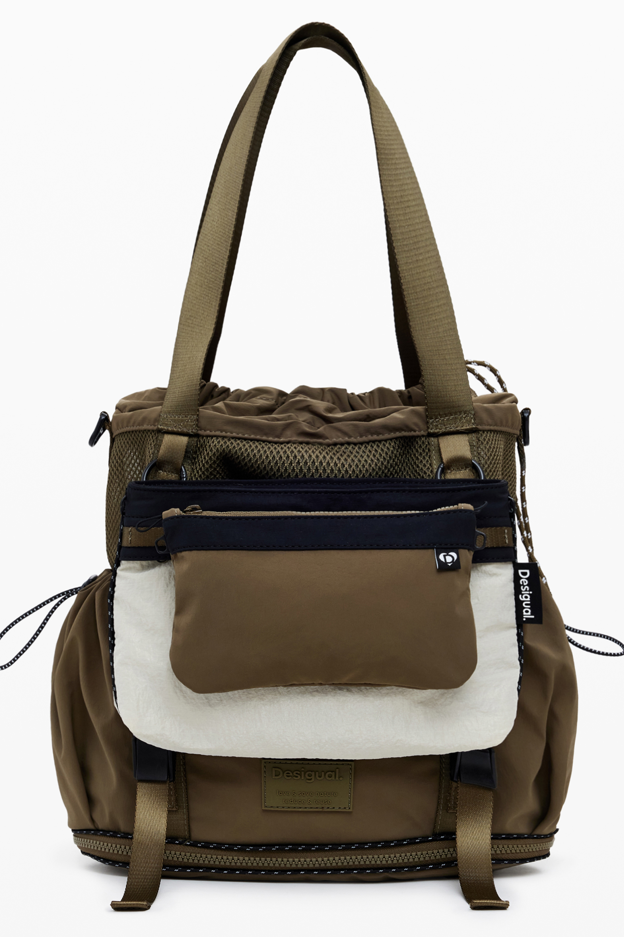 DESIGUAL GREEN WOMEN BAG DESIGUAL GREEN WOMEN BAG