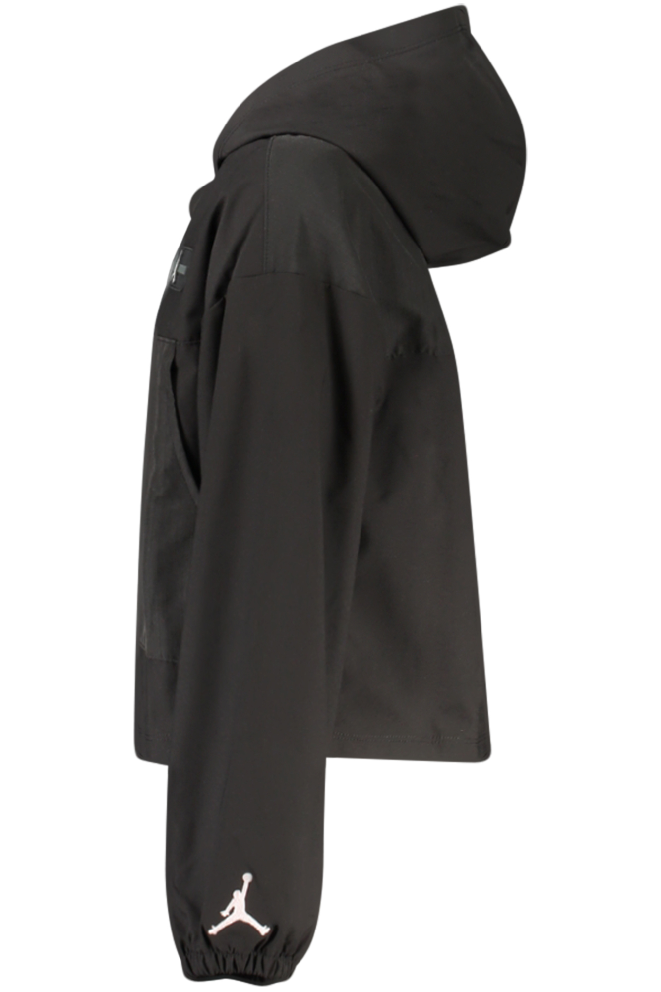 JORDAN JACKET FOR GIRLS, BLACK