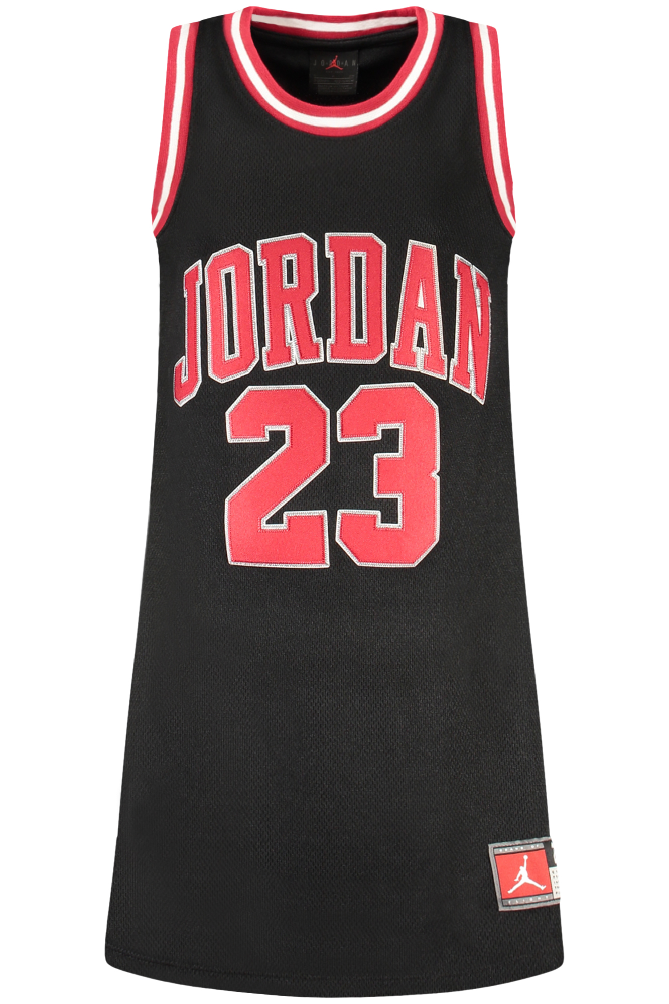 JORDAN GIRLS' BLACK TANK TOP JORDAN GIRLS' BLACK TANK TOP