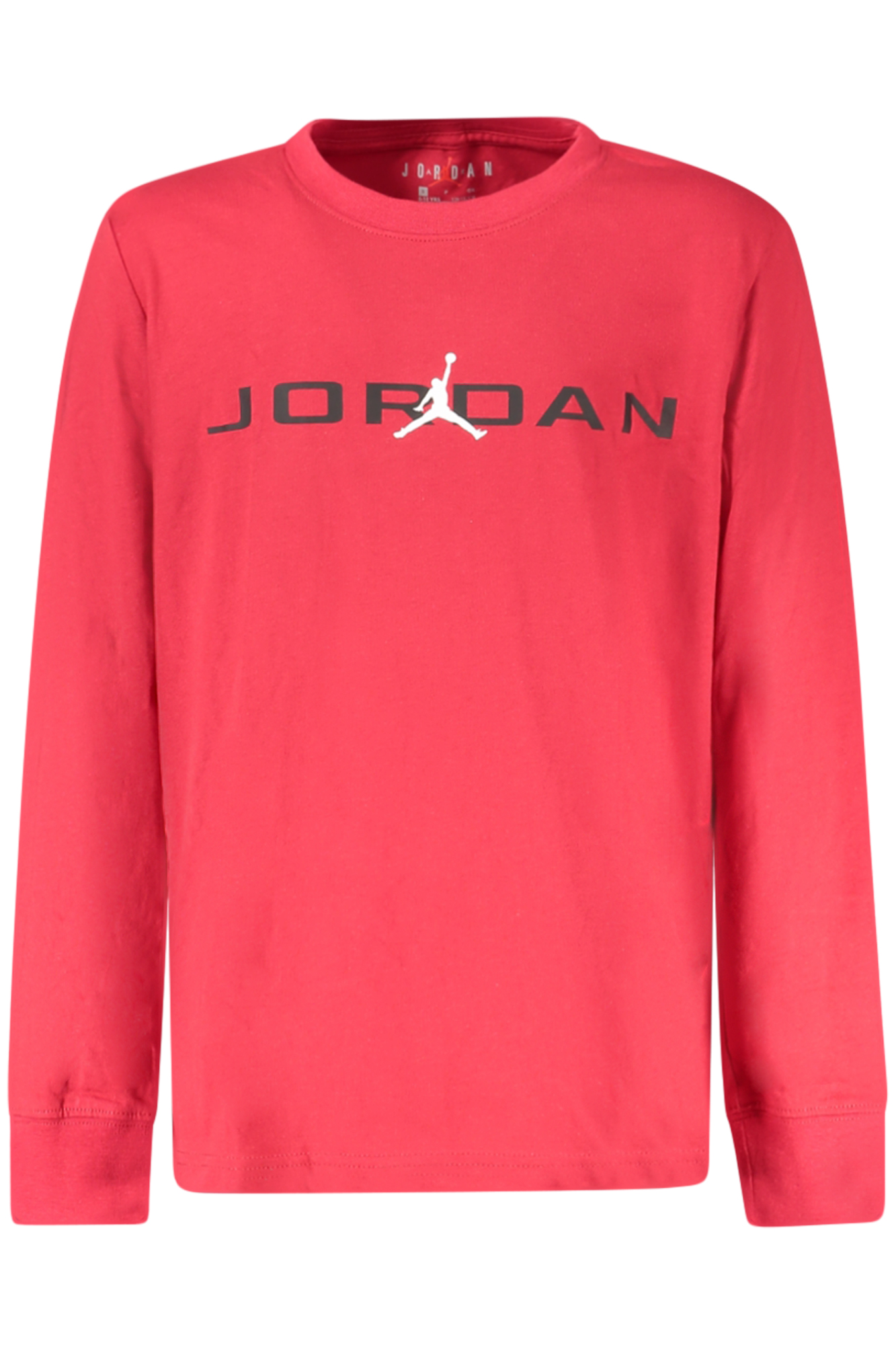 JORDAN RED LONG-SLEEVED T-SHIRT FOR KIDS JORDAN RED LONG-SLEEVED T-SHIRT FOR KIDS
