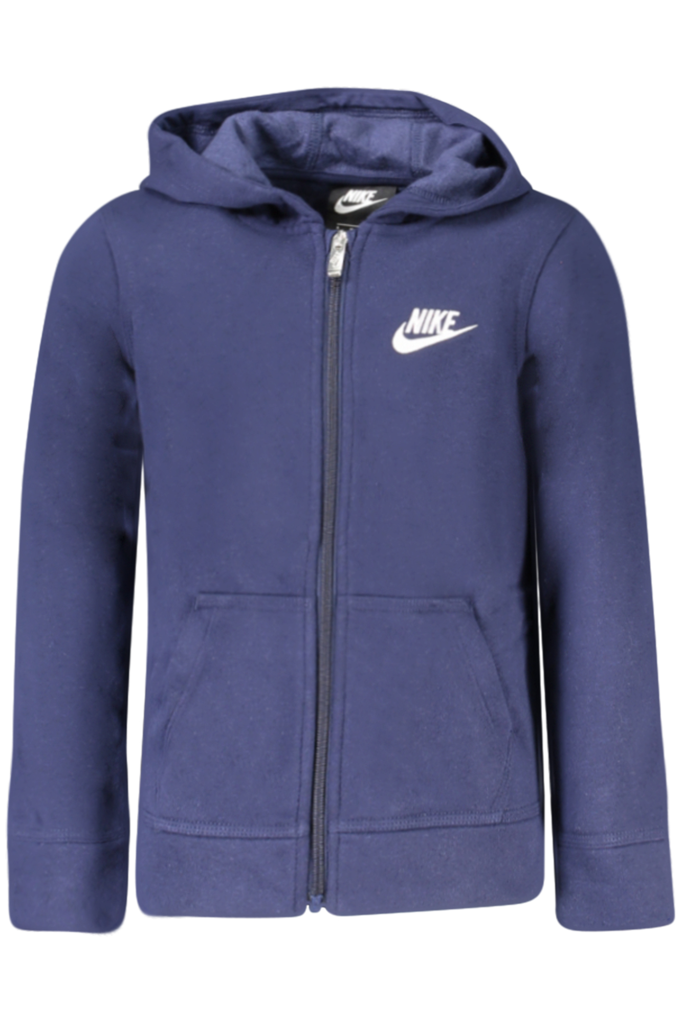NIKE KIDS' BLUE ZIP-UP SWEATSHIRT NIKE KIDS' BLUE ZIP-UP SWEATSHIRT