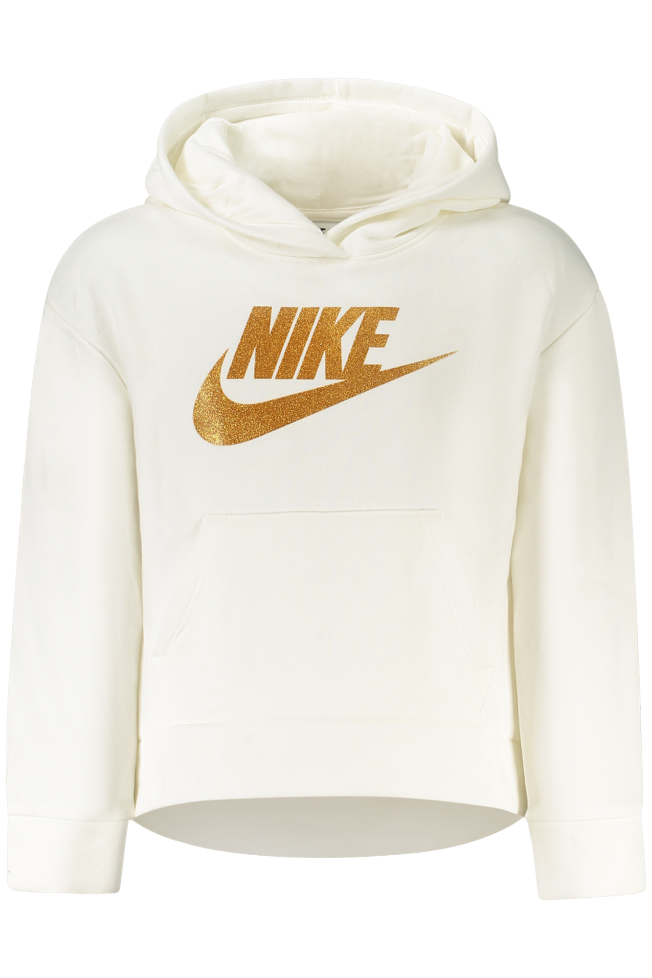 NIKE KIDS' WHITE ZIP-UP SWEATSHIRT NIKE KIDS' WHITE ZIP-UP SWEATSHIRT