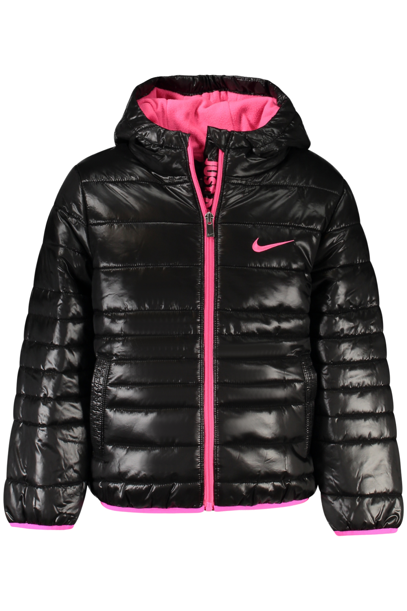 NIKE GIRLS' BLACK JACKET NIKE GIRLS' BLACK JACKET