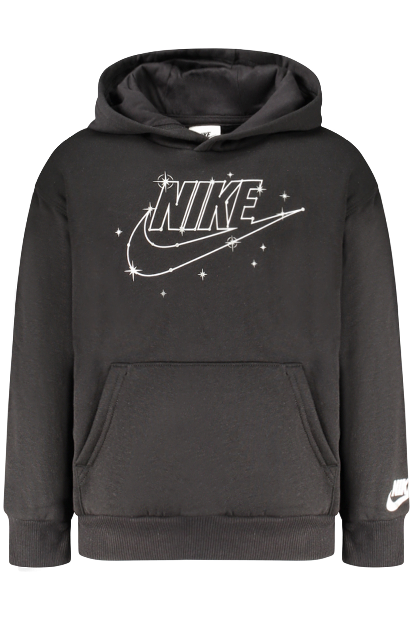 NIKE KIDS' BLACK ZIP-UP SWEATSHIRT NIKE KIDS' BLACK ZIP-UP SWEATSHIRT