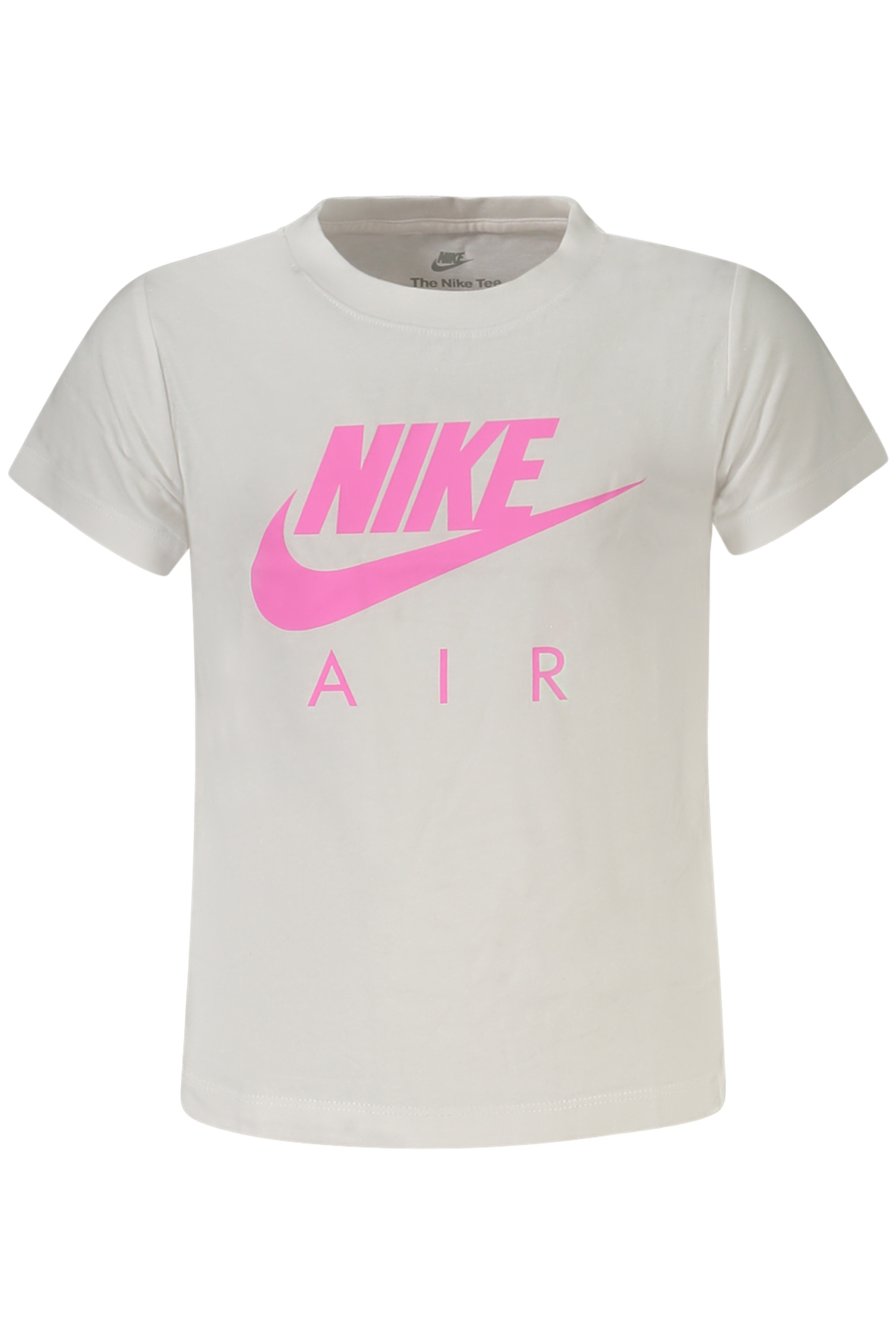 NIKE SHORT-SLEEVED T-SHIRT FOR GIRLS, WHITE NIKE SHORT-SLEEVED T-SHIRT FOR GIRLS, WHITE