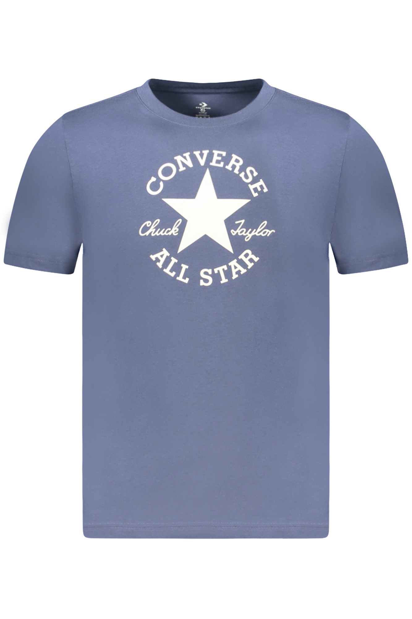 CONVERSE SHORT-SLEEVED T-SHIRT FOR KIDS, BLUE CONVERSE SHORT-SLEEVED T-SHIRT FOR KIDS, BLUE