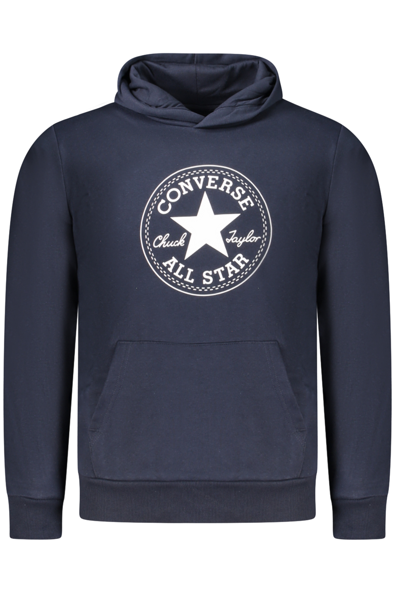 CONVERSE CHILDREN BLUE ZIP-UP SWEATSHIRT CONVERSE CHILDREN BLUE ZIP-UP SWEATSHIRT