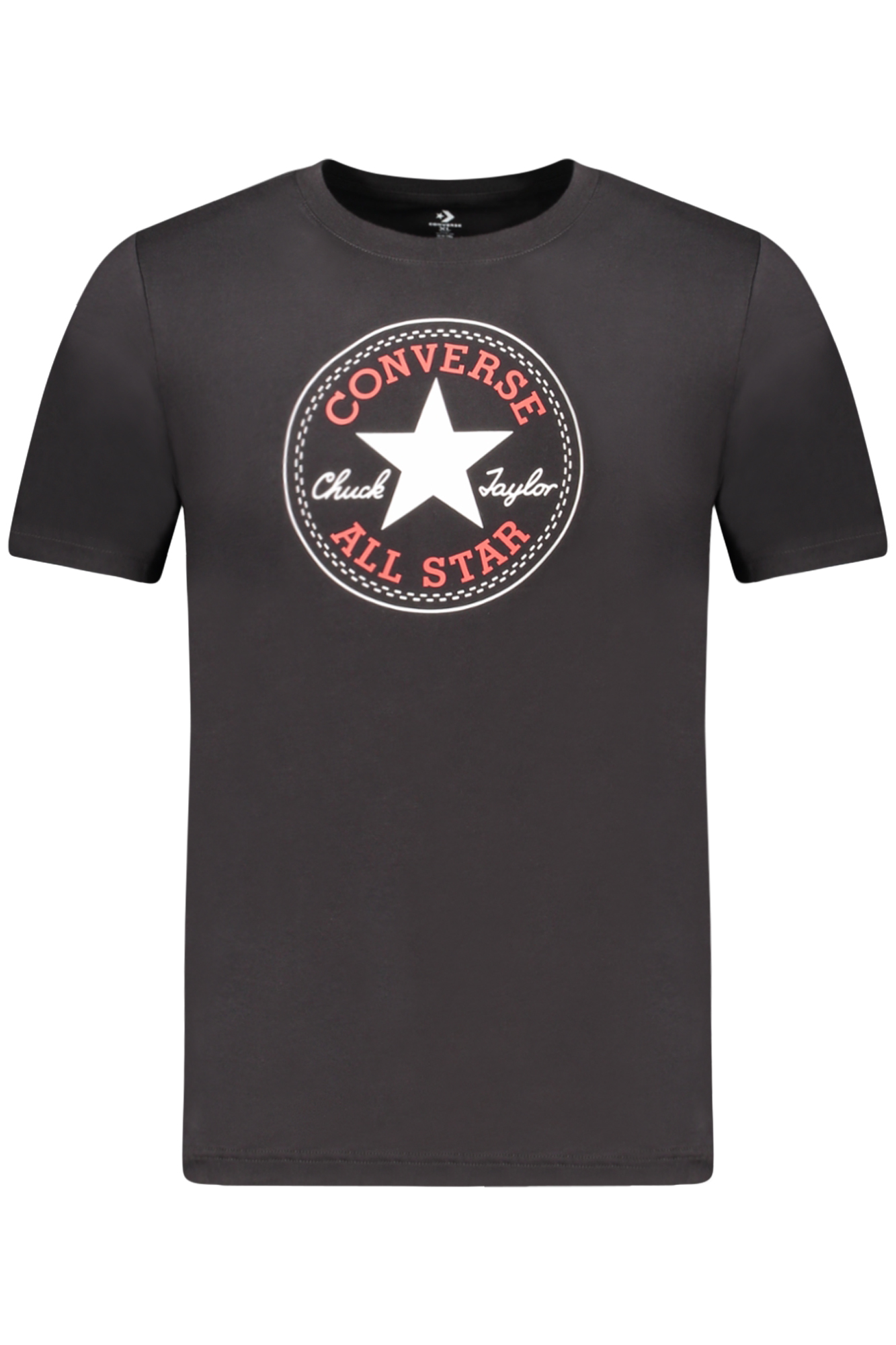Converse Kids' Short-Sleeved T-Shirt, Black Converse Kids' Short-Sleeved T-Shirt, Black