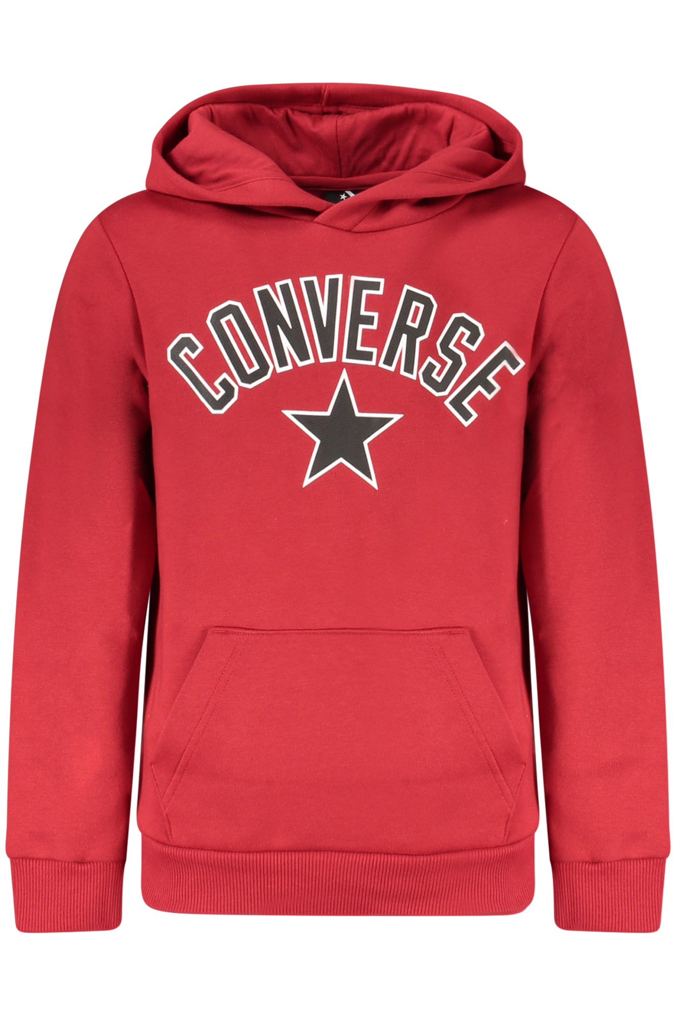 Converse Red Zip-Up Hoodie for Kids Converse Red Zip-Up Hoodie for Kids