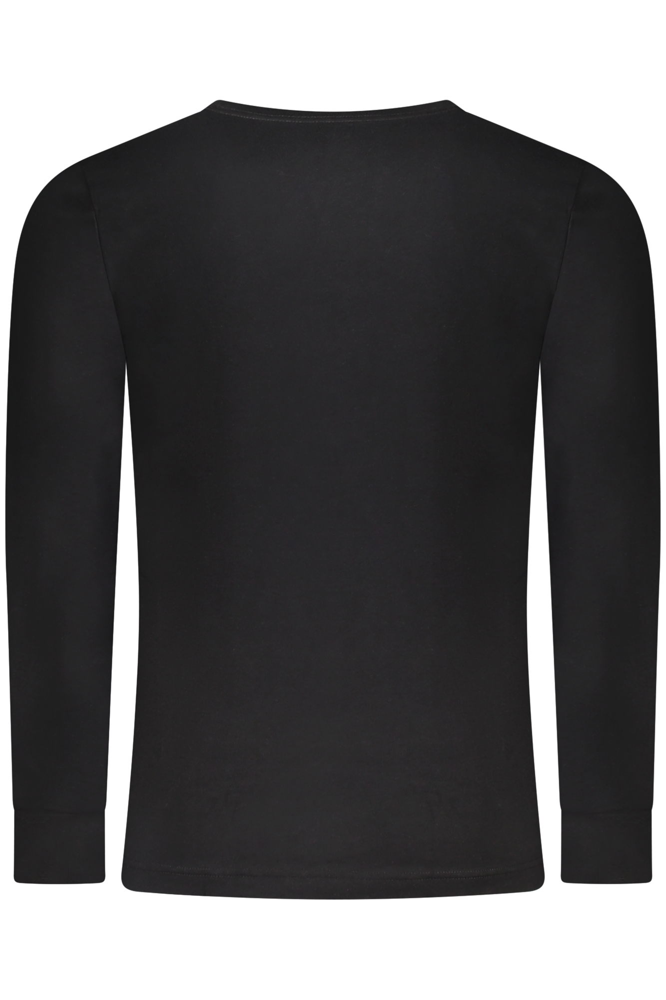 CONVERSE KIDS' BLACK LONG-SLEEVED T-SHIRT