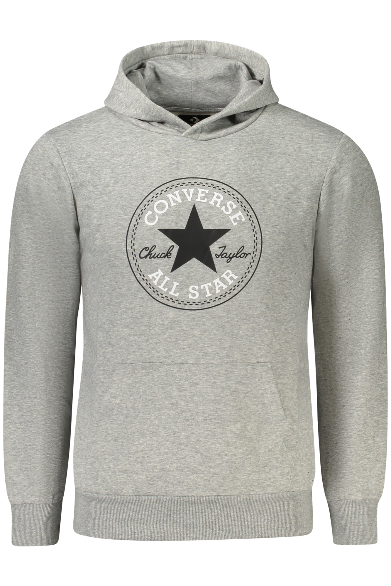 CONVERSE CHILDREN GRAY ZIP-UP SWEATSHIRT CONVERSE CHILDREN GRAY ZIP-UP SWEATSHIRT