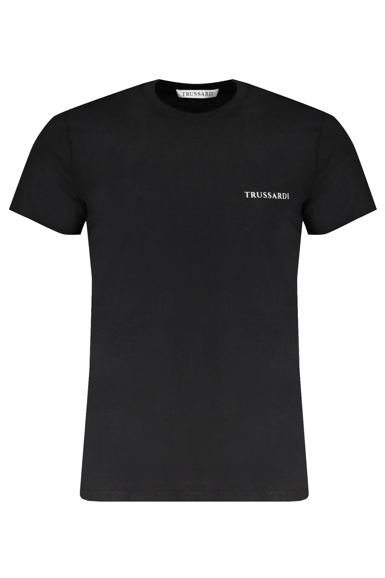 TRUSSARDI MEN SHORT SLEEVE T-SHIRT BLACK
