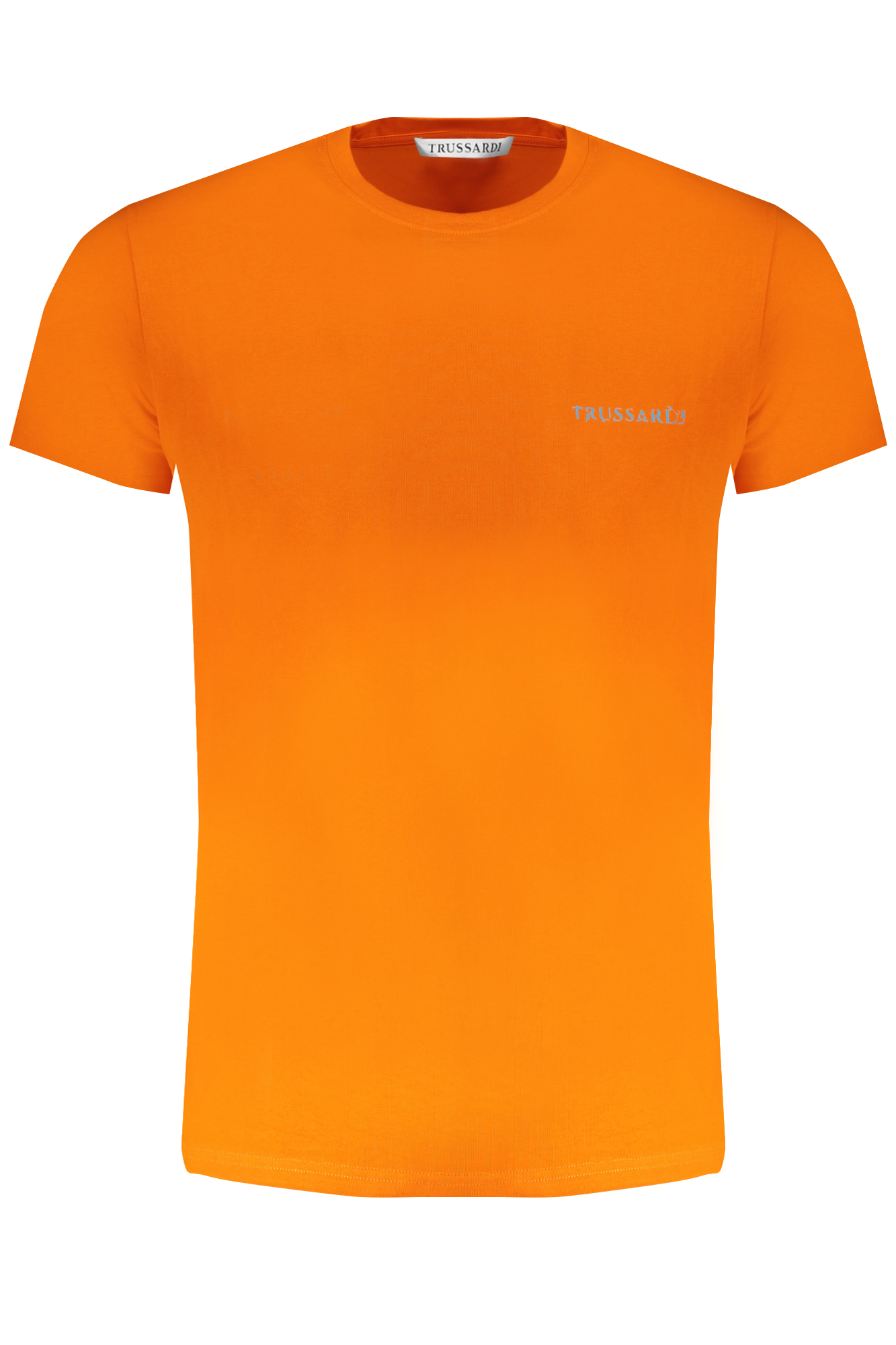 TRUSSARDI MEN SHORT SLEEVE T-SHIRT ORANGE TRUSSARDI MEN SHORT SLEEVE T-SHIRT ORANGE