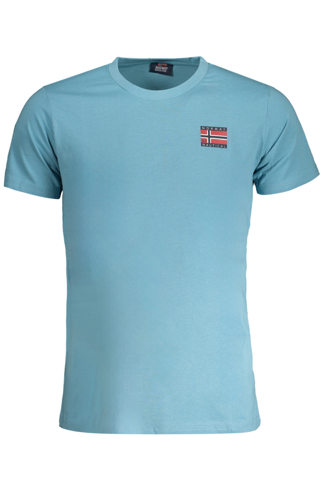 NORWAY 1963 MEN BLUE SHORT SLEEVE T-SHIRT NORWAY 1963 MEN BLUE SHORT SLEEVE T-SHIRT