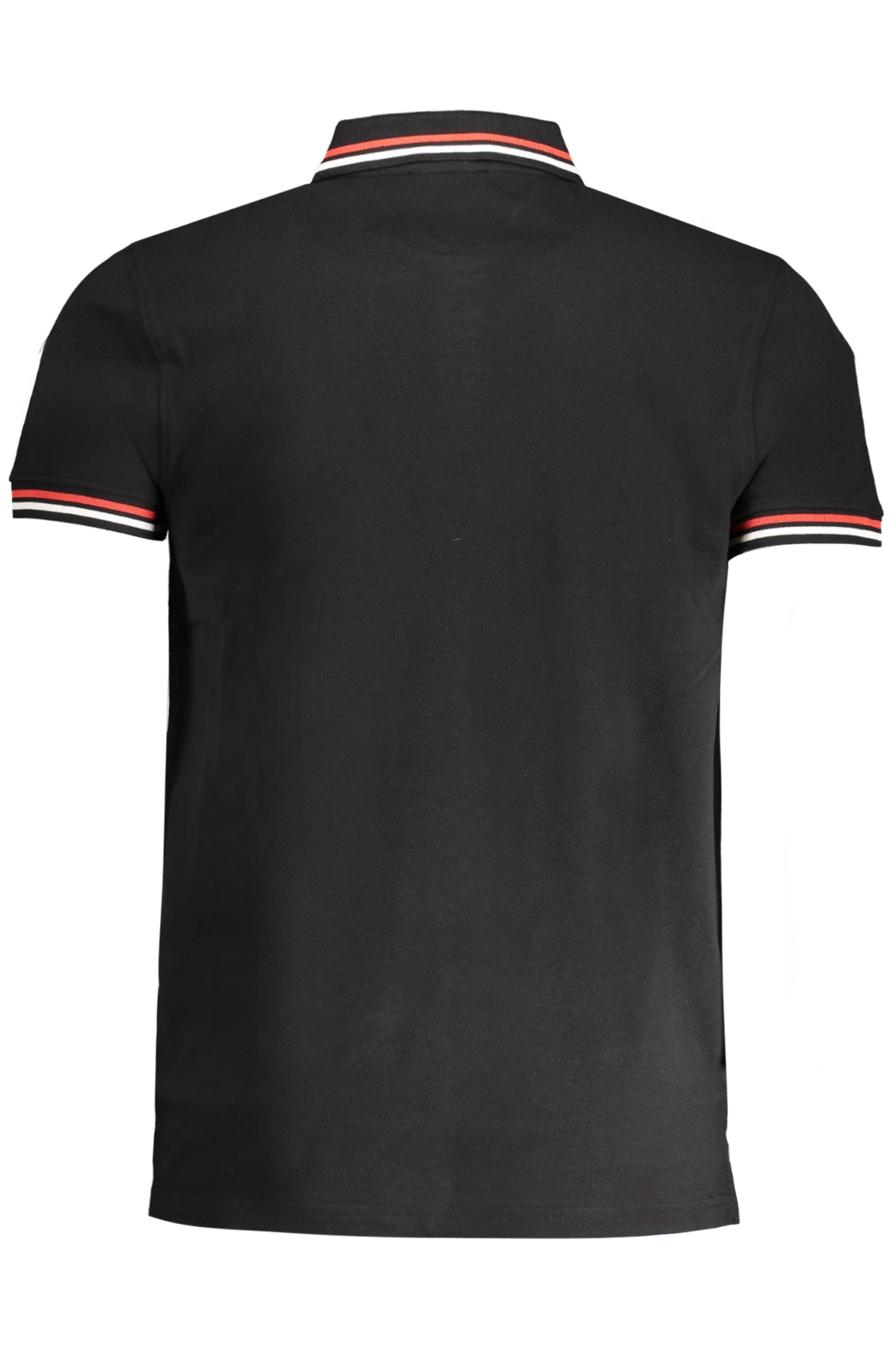 CAVALLI CLASS MEN SHORT SLEEVED POLO SHIRT BLACK