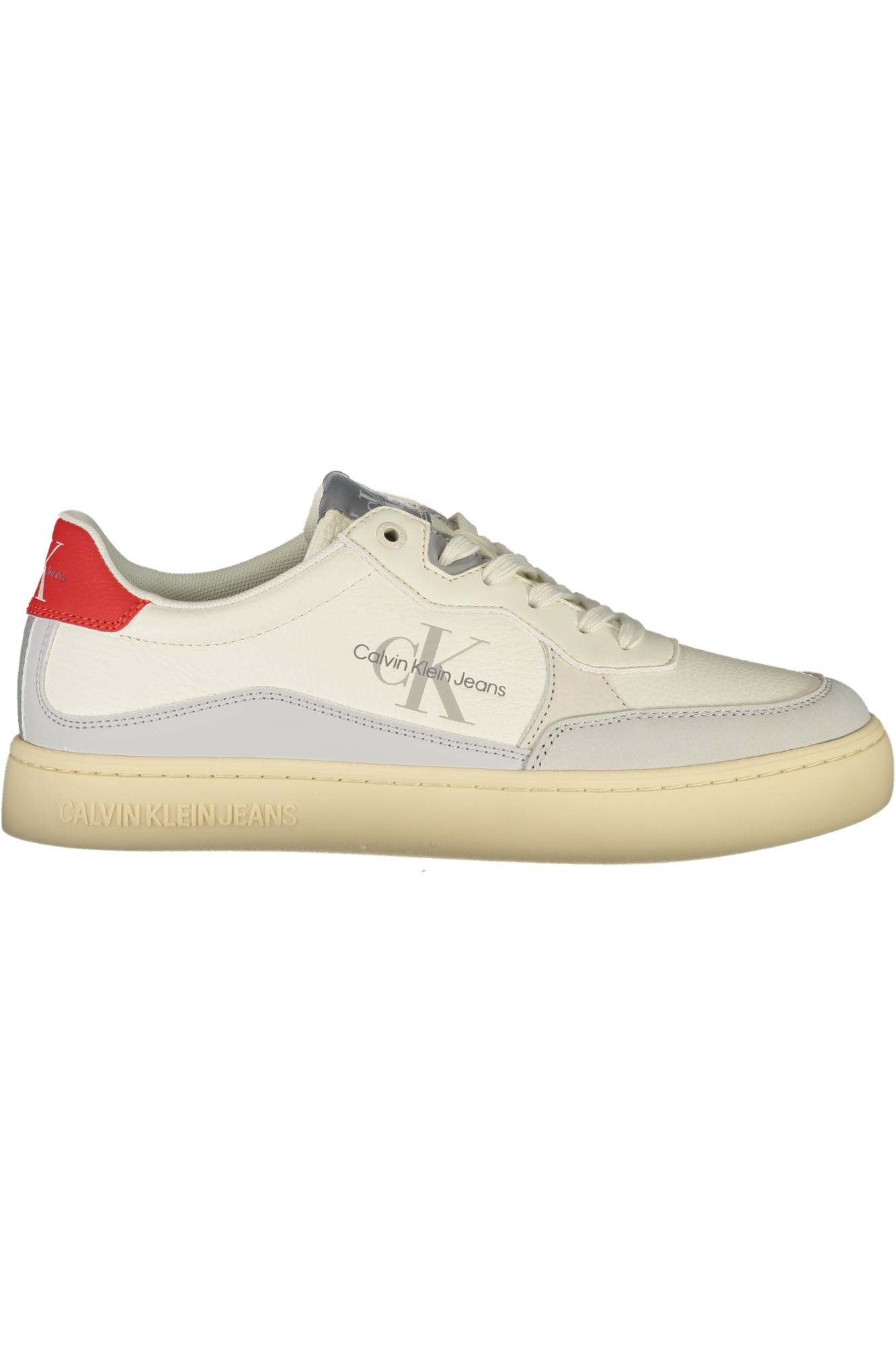 CALVIN KLEIN WHITE MEN SPORTS SHOES CALVIN KLEIN WHITE MEN SPORTS SHOES