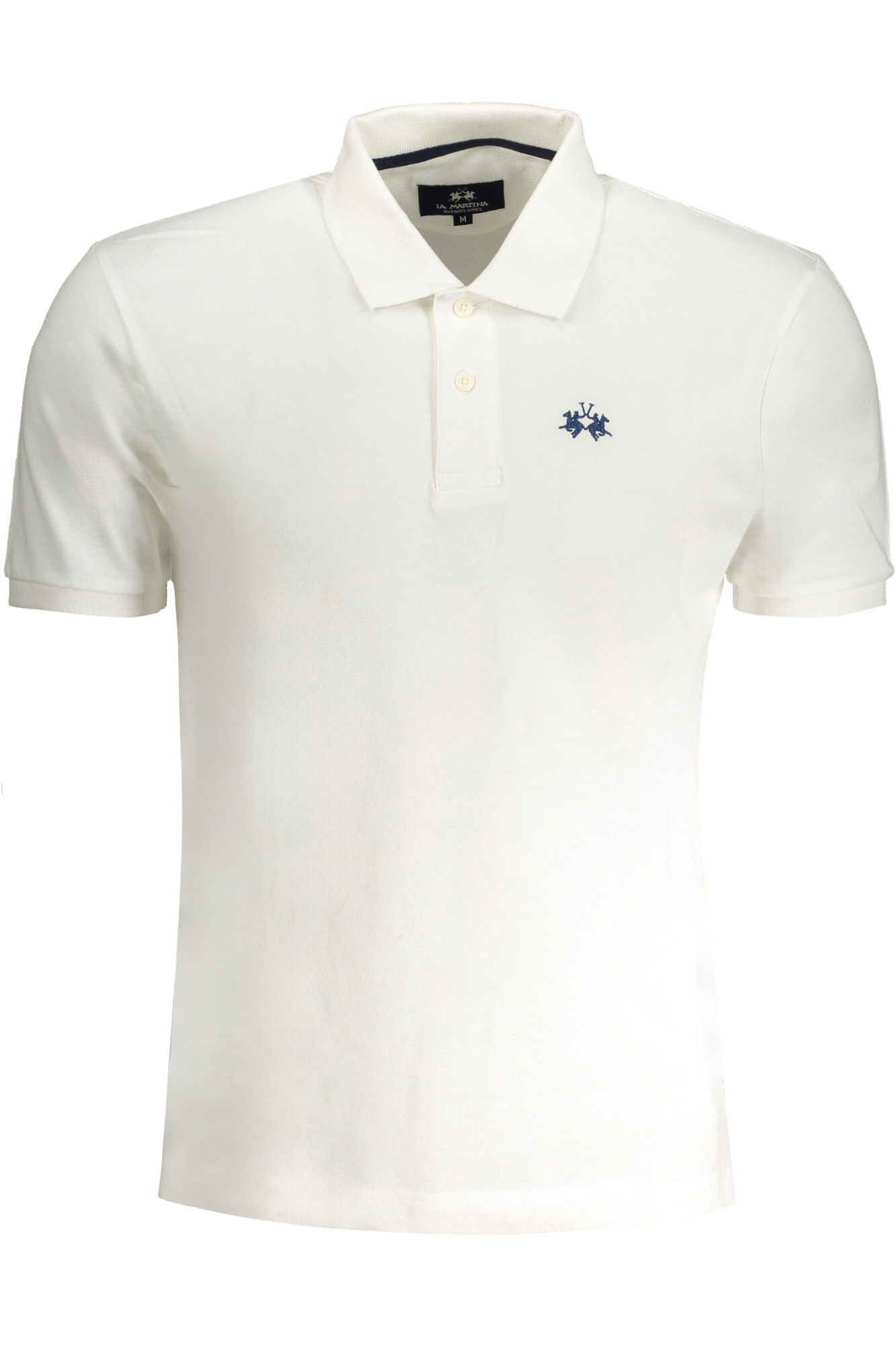 LA MARTINA MEN WHITE SHORT SLEEVED POLO SHIRT
