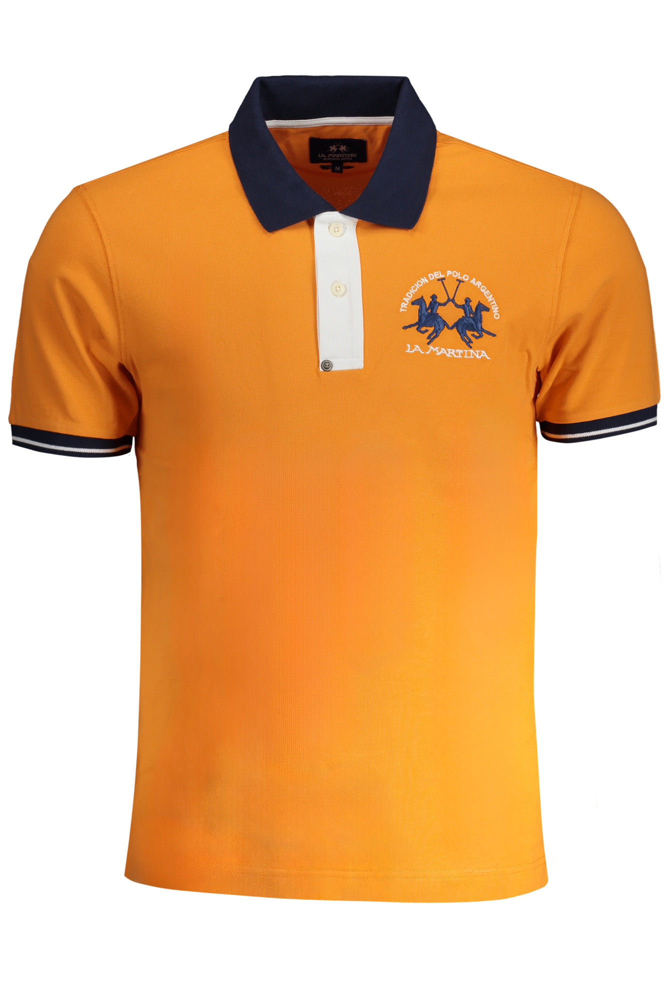 LA MARTINA MEN ORANGE SHORT SLEEVED POLO SHIRT LA MARTINA MEN ORANGE SHORT SLEEVED POLO SHIRT