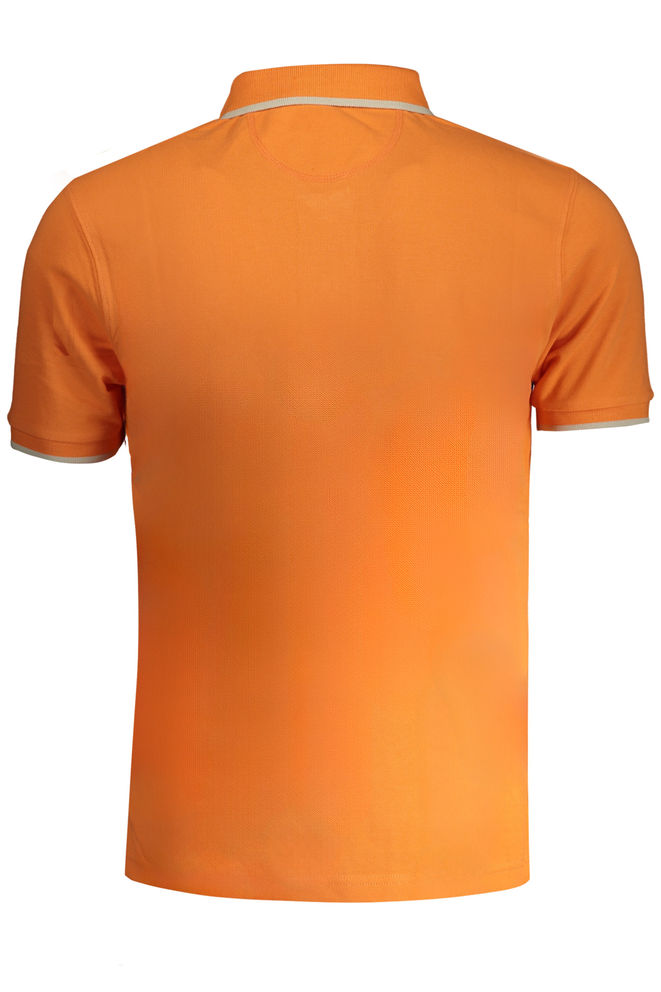 LA MARTINA MEN ORANGE SHORT SLEEVED POLO SHIRT