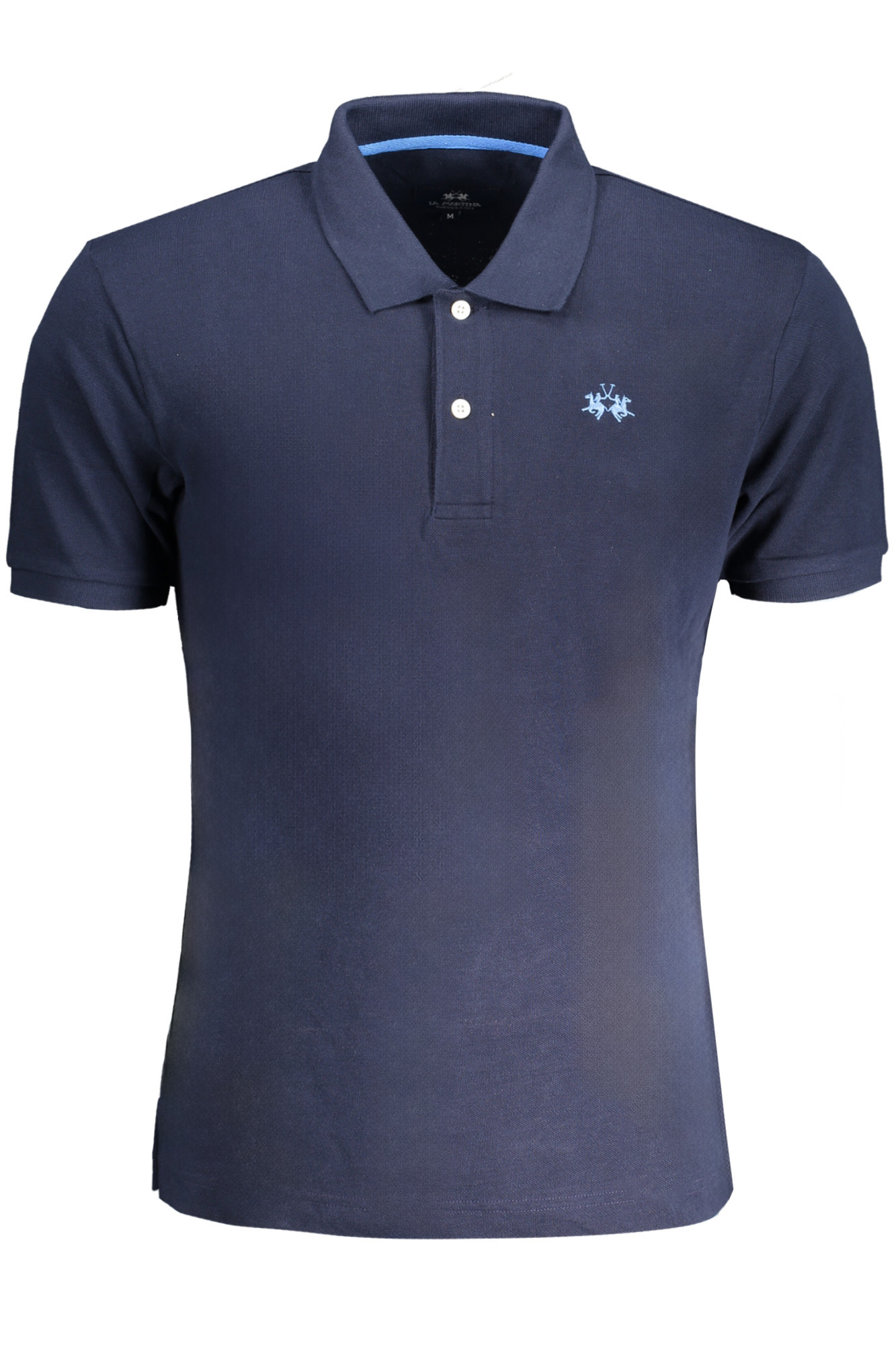 LA MARTINA MEN BLUE SHORT SLEEVED POLO SHIRT LA MARTINA MEN BLUE SHORT SLEEVED POLO SHIRT