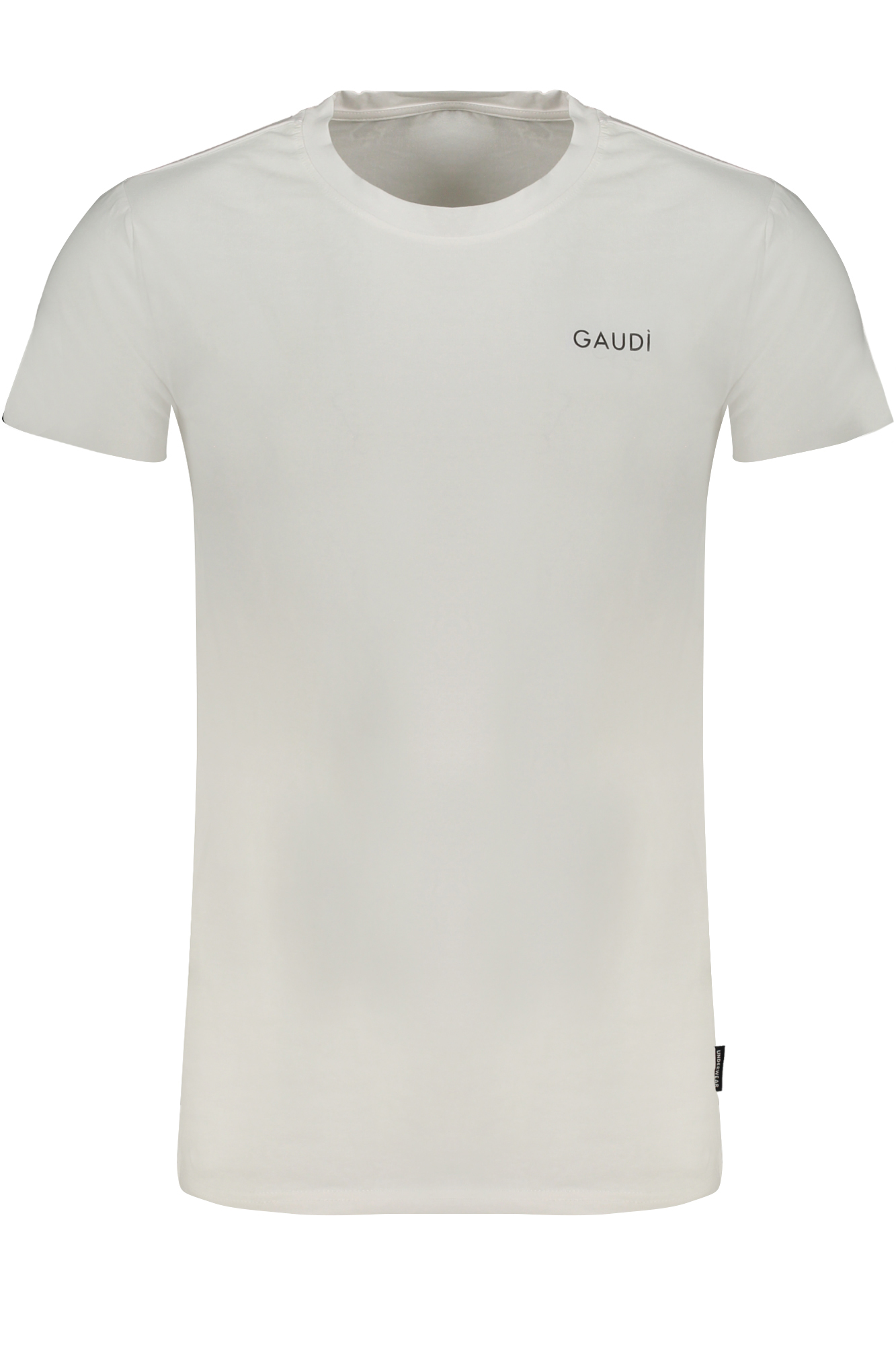 GAUDÌ MEN WHITE SHORT SLEEVE T-SHIRT GAUDÌ MEN WHITE SHORT SLEEVE T-SHIRT