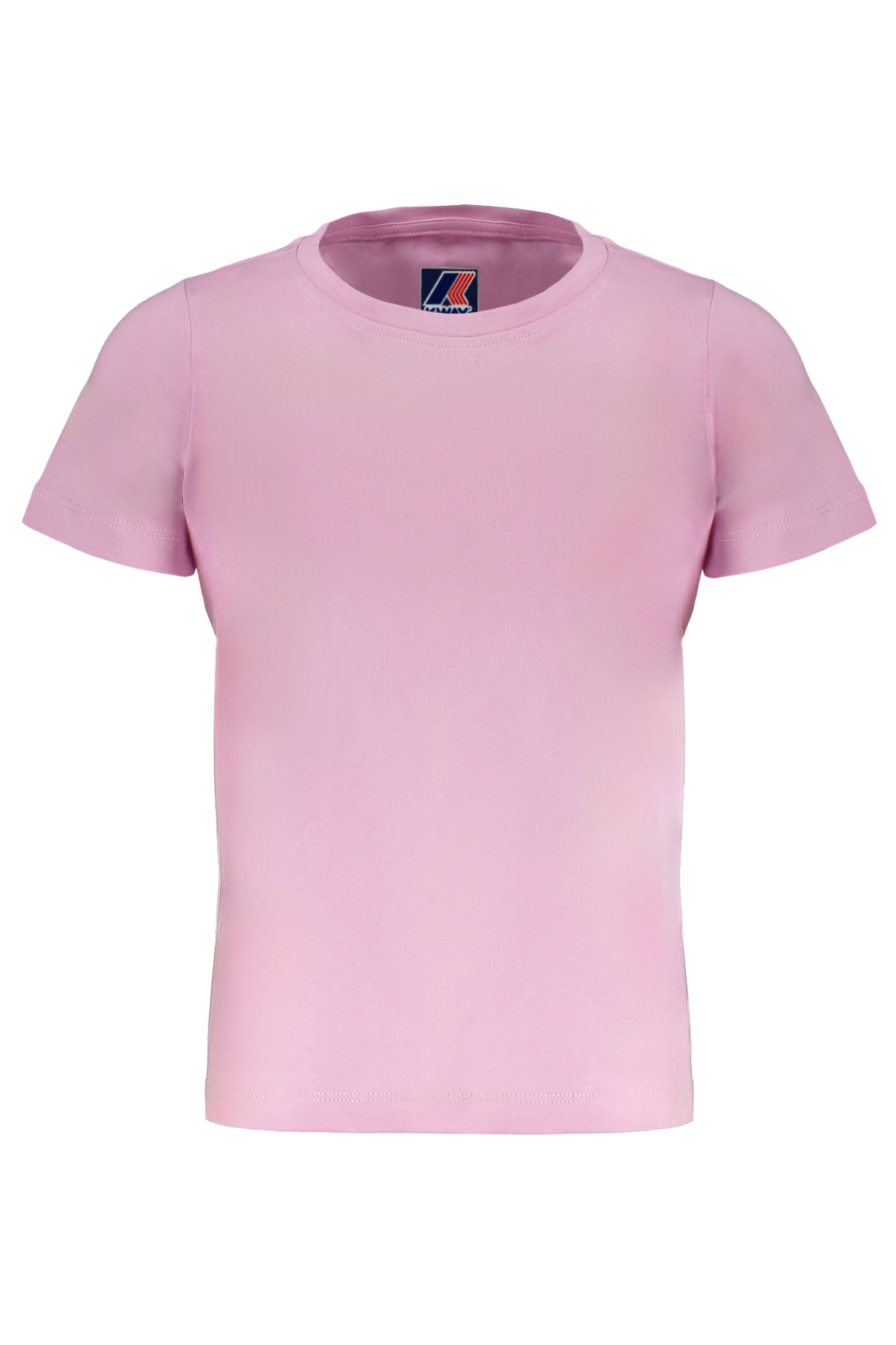 PINK K-WAY SHORT SLEEVED T-SHIRT FOR GIRLS