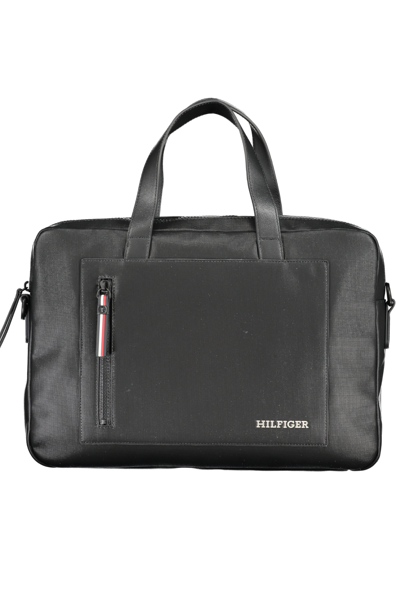 TOMMY HILFIGER BLACK MAN BRIEFCASE TOMMY HILFIGER BLACK MAN BRIEFCASE