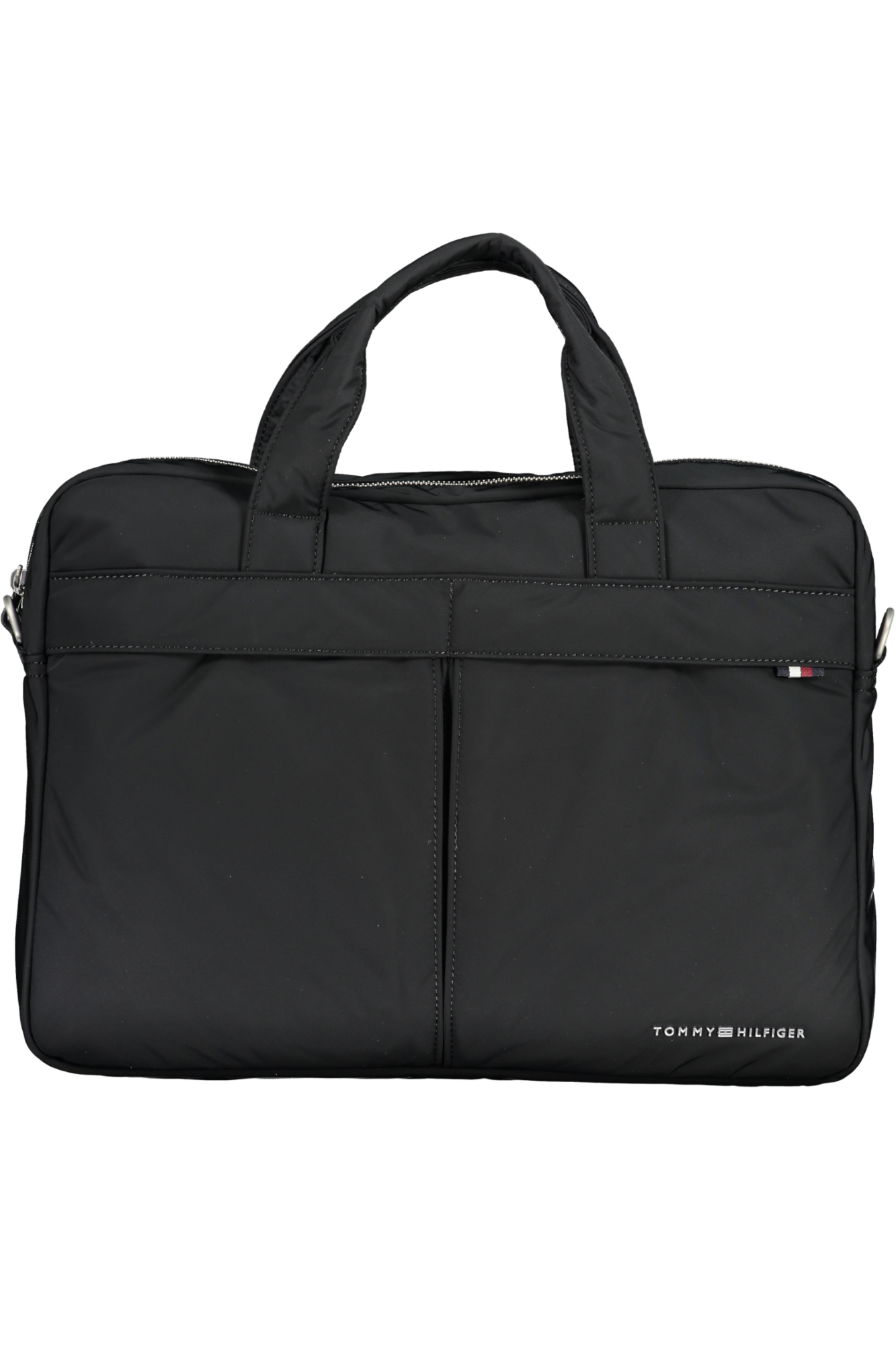 TOMMY HILFIGER BLACK MAN BRIEFCASE TOMMY HILFIGER BLACK MAN BRIEFCASE