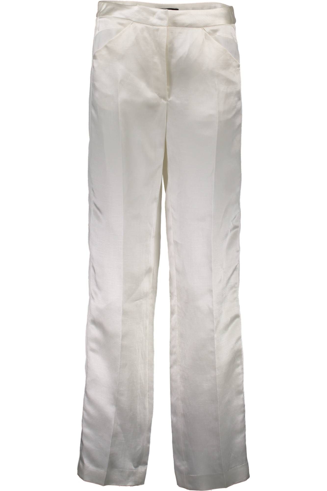 JUST CAVALLI WOMEN WHITE TROUSERS