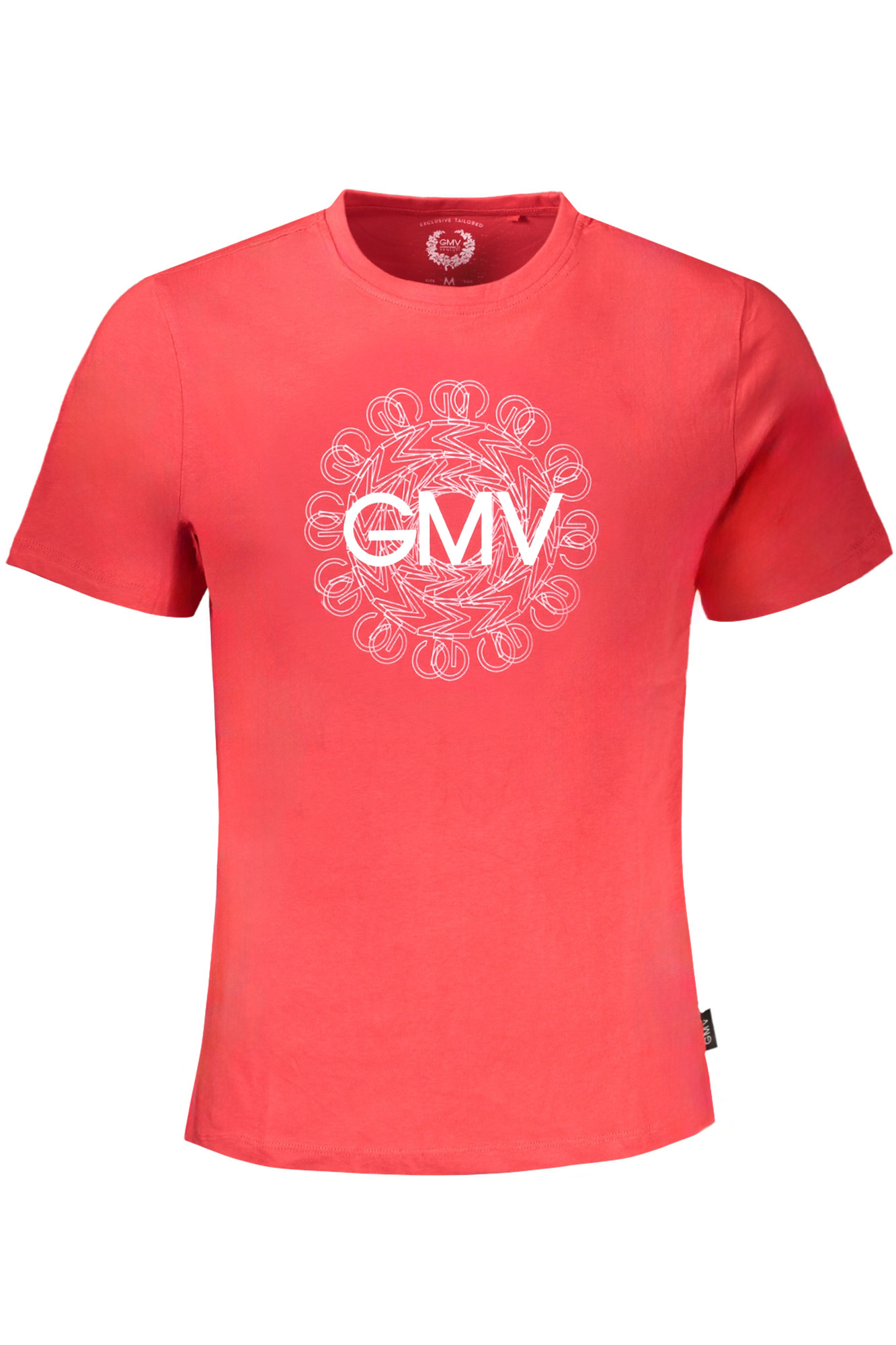 GIAN MARCO VENTURI MEN RED SHORT SLEEVE T-SHIRT GIAN MARCO VENTURI MEN RED SHORT SLEEVE T-SHIRT