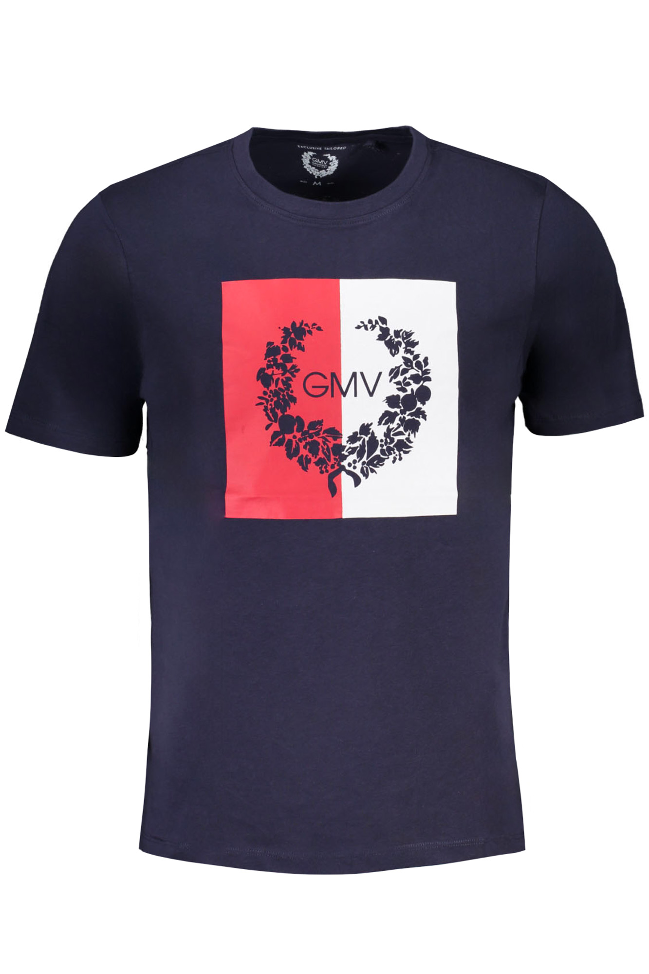 GIAN MARCO VENTURI MEN SHORT SLEEVED T-SHIRT BLUE GIAN MARCO VENTURI MEN SHORT SLEEVED T-SHIRT BLUE
