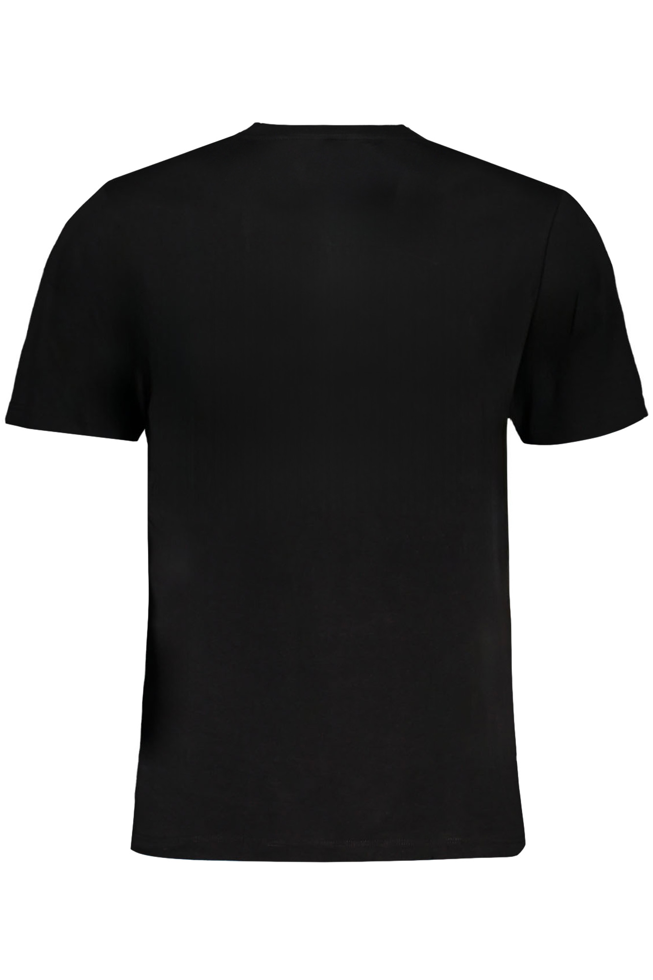 GIAN MARCO VENTURI MEN SHORT SLEEVE T-SHIRT BLACK