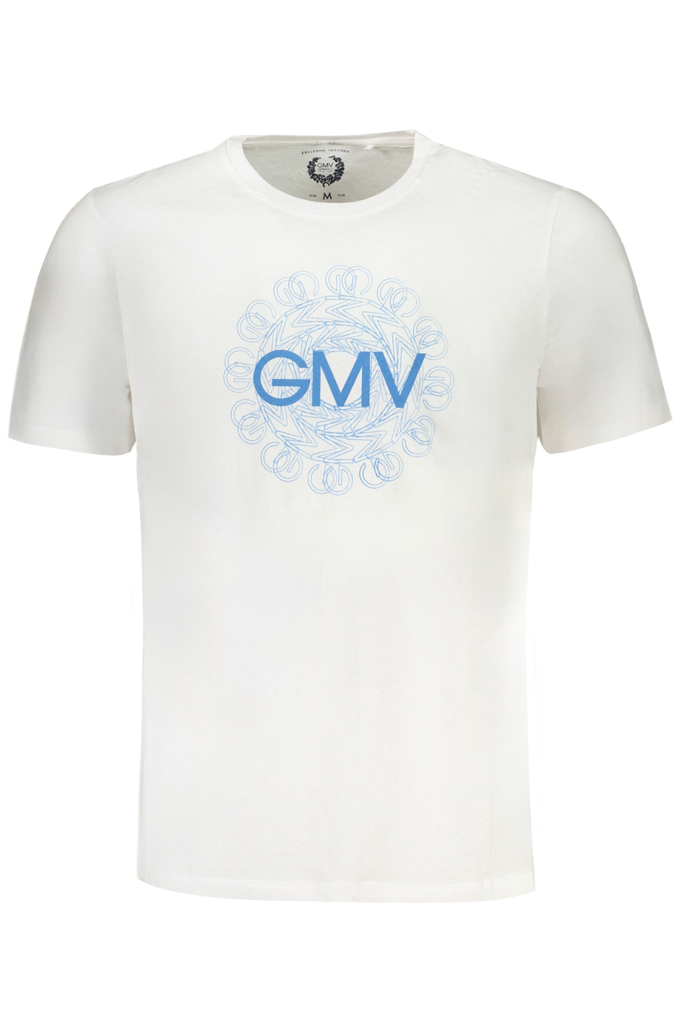 GIAN MARCO VENTURI MEN SHORT SLEEVED T-SHIRT WHITE GIAN MARCO VENTURI MEN SHORT SLEEVED T-SHIRT WHITE