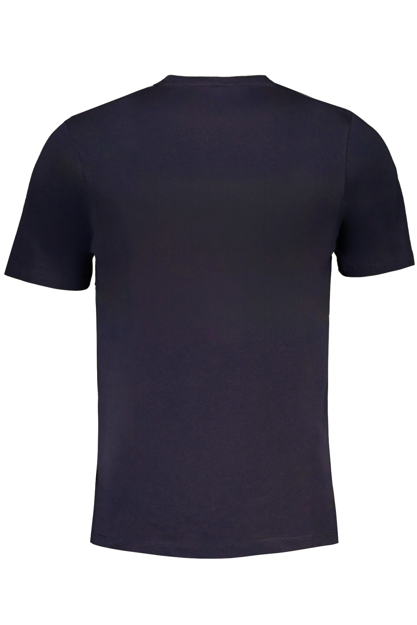 GIAN MARCO VENTURI MEN SHORT SLEEVED T-SHIRT BLUE