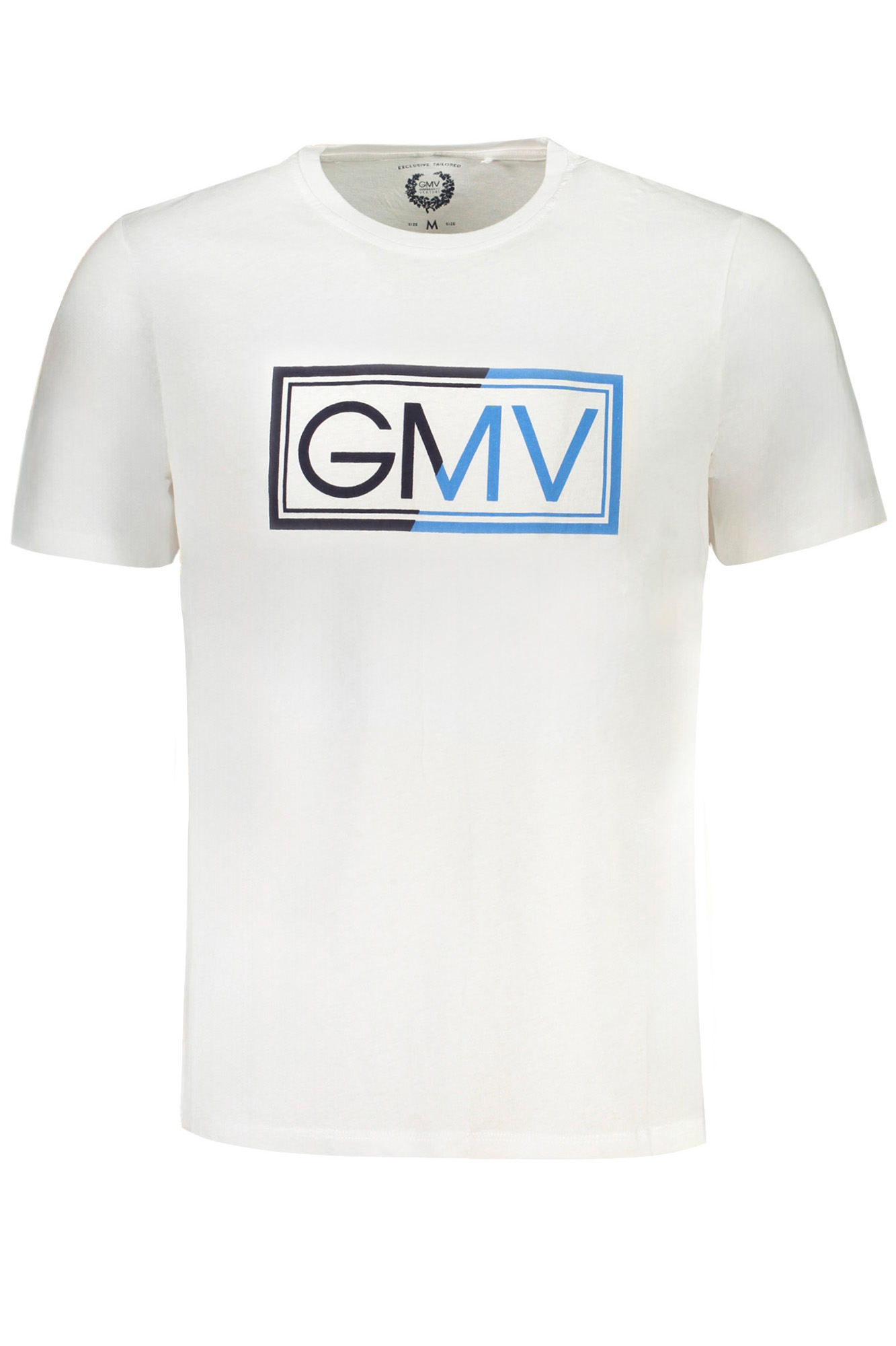 GIAN MARCO VENTURI MEN SHORT SLEEVED T-SHIRT WHITE GIAN MARCO VENTURI MEN SHORT SLEEVED T-SHIRT WHITE